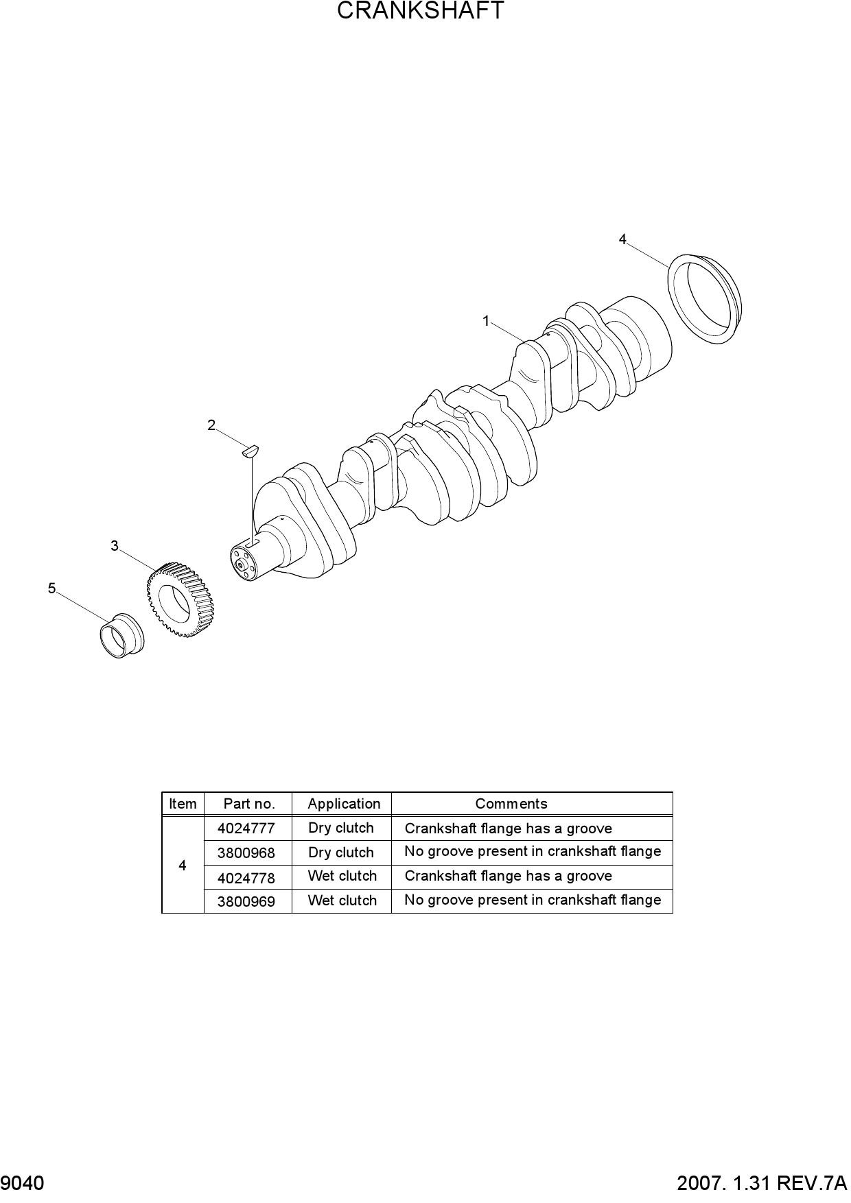 CRANKSHAFT