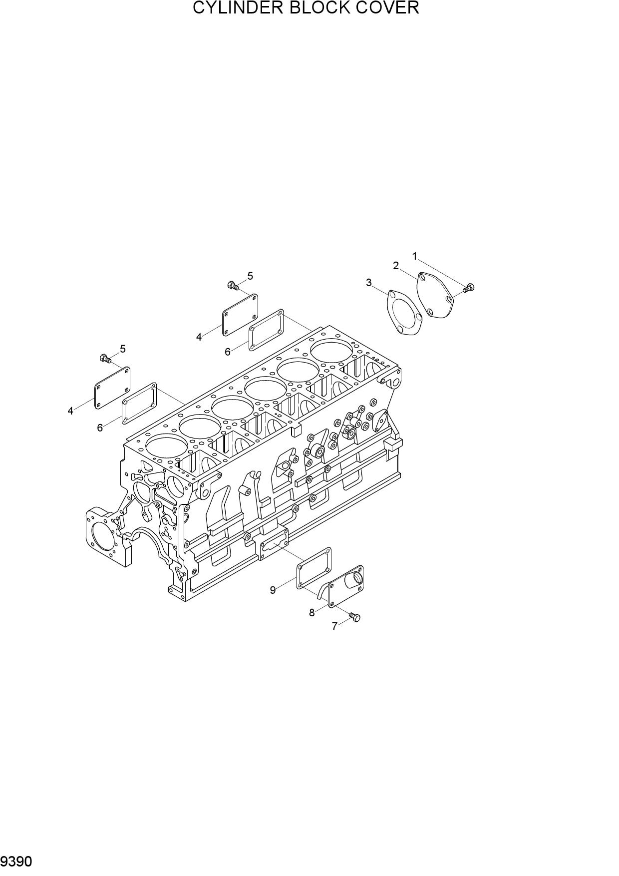 CYLINDER BLOCK COVER