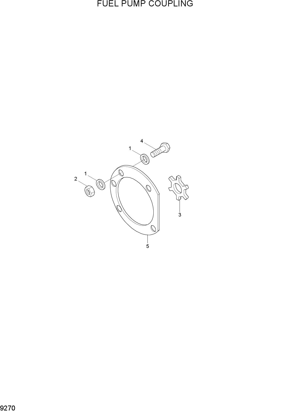 FUEL PUMP COUPLING