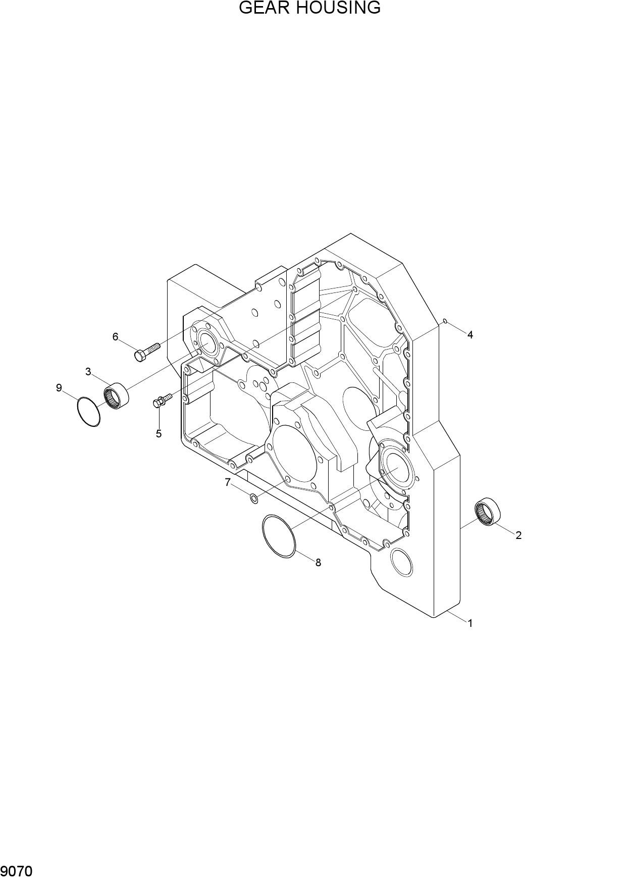 GEAR HOUSINGS