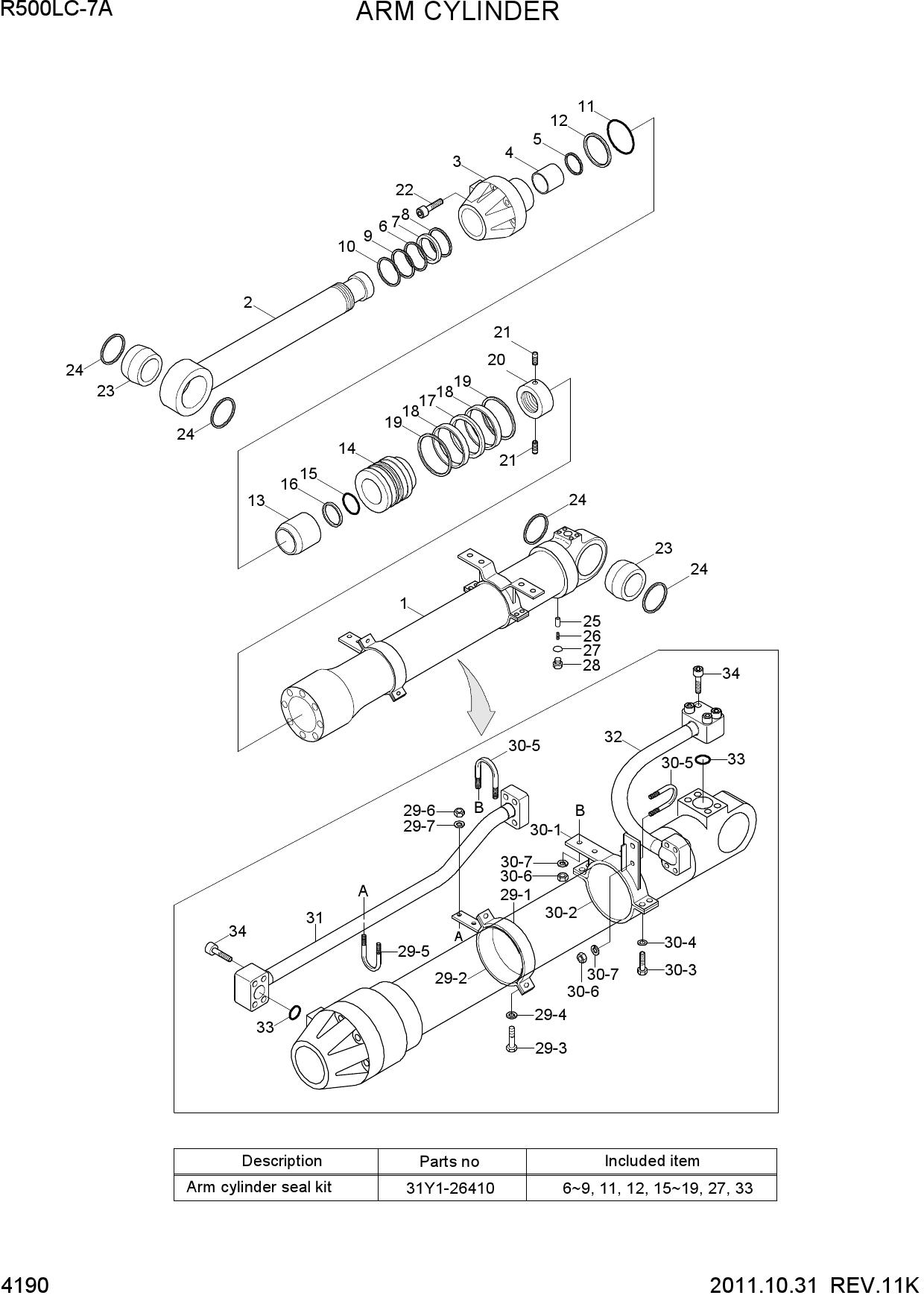 ARM CYLINDER