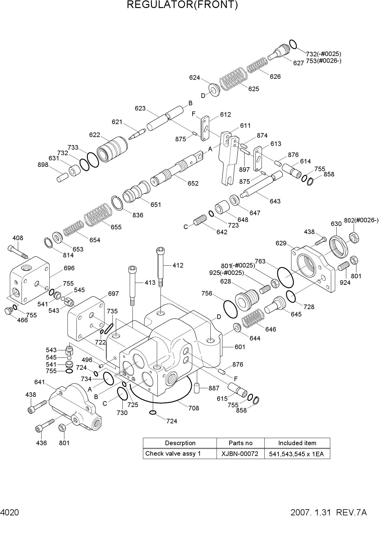 REGULATOR(FRONT)