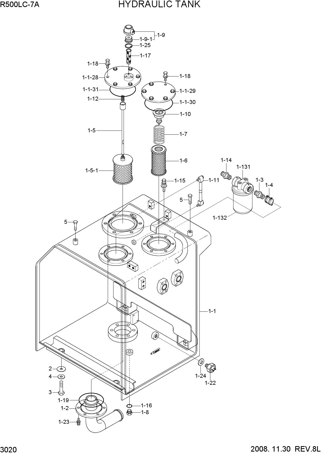 HYDRAULIC TANK