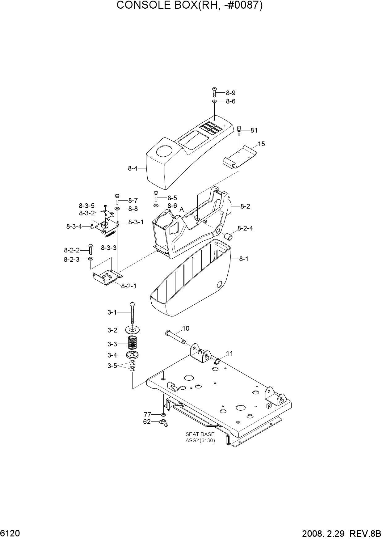 CONSOLE BOX(RH, -#0087)
