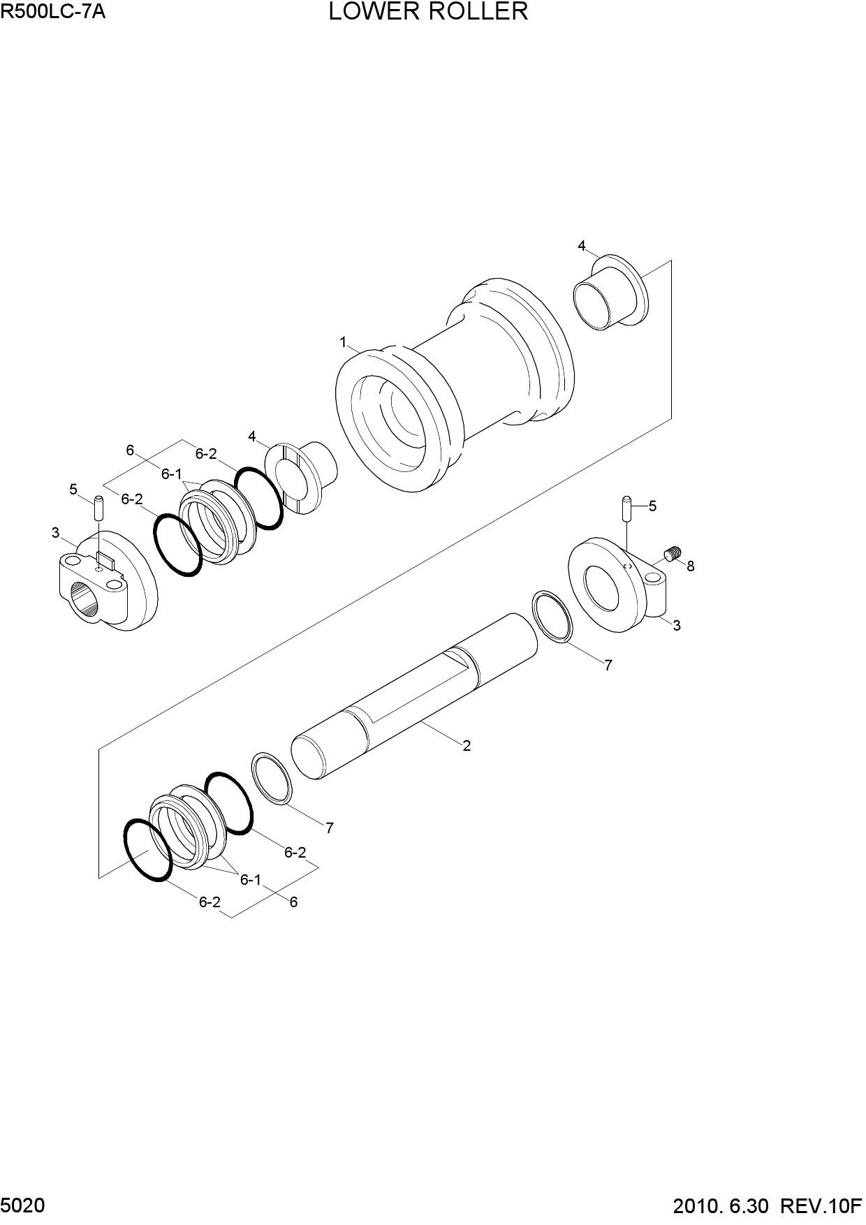 LOWER ROLLER