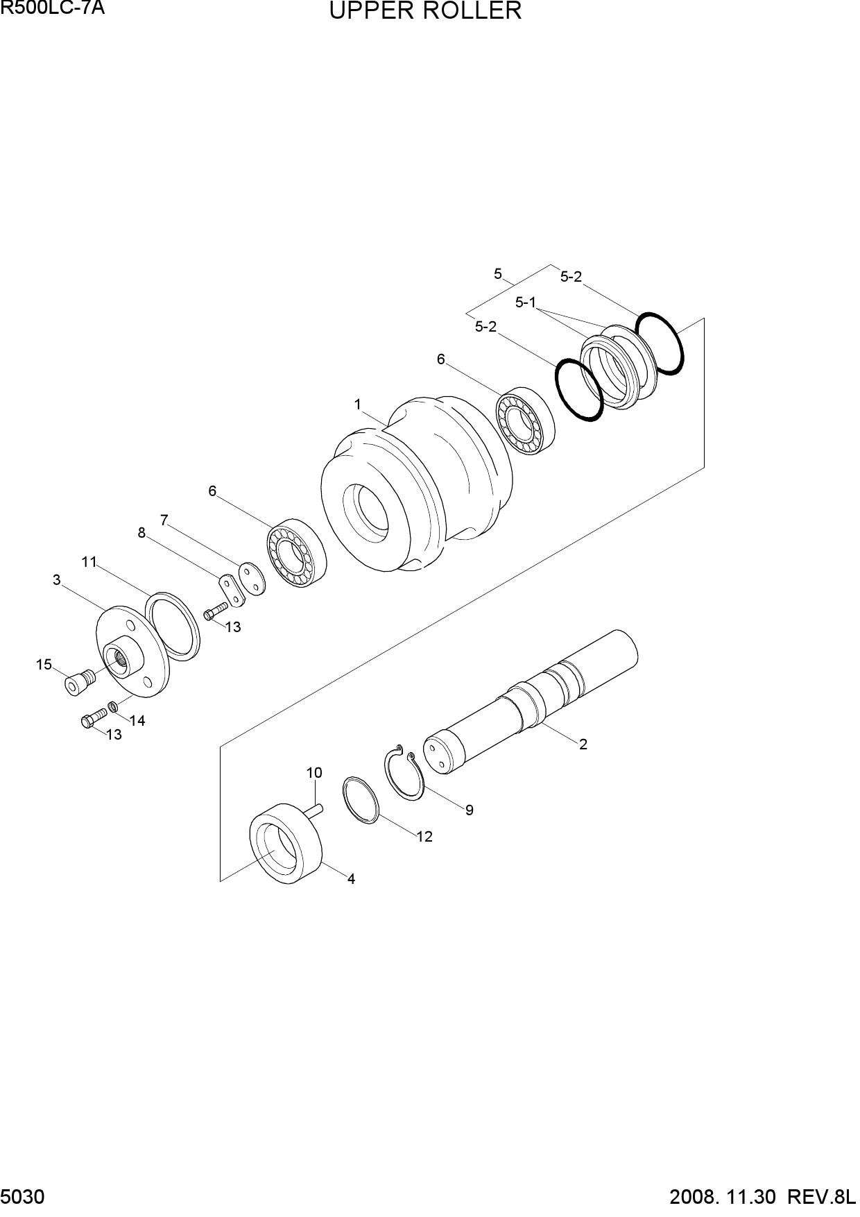 UPPER ROLLER