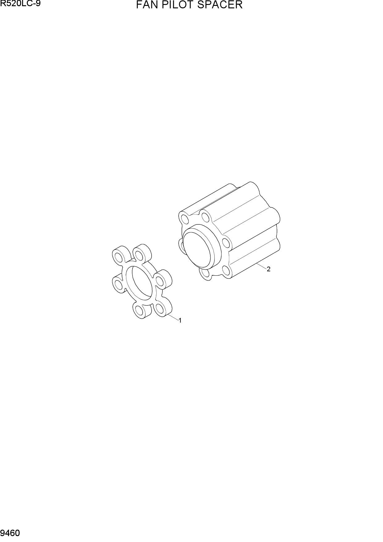 FAN PILOT SPACER