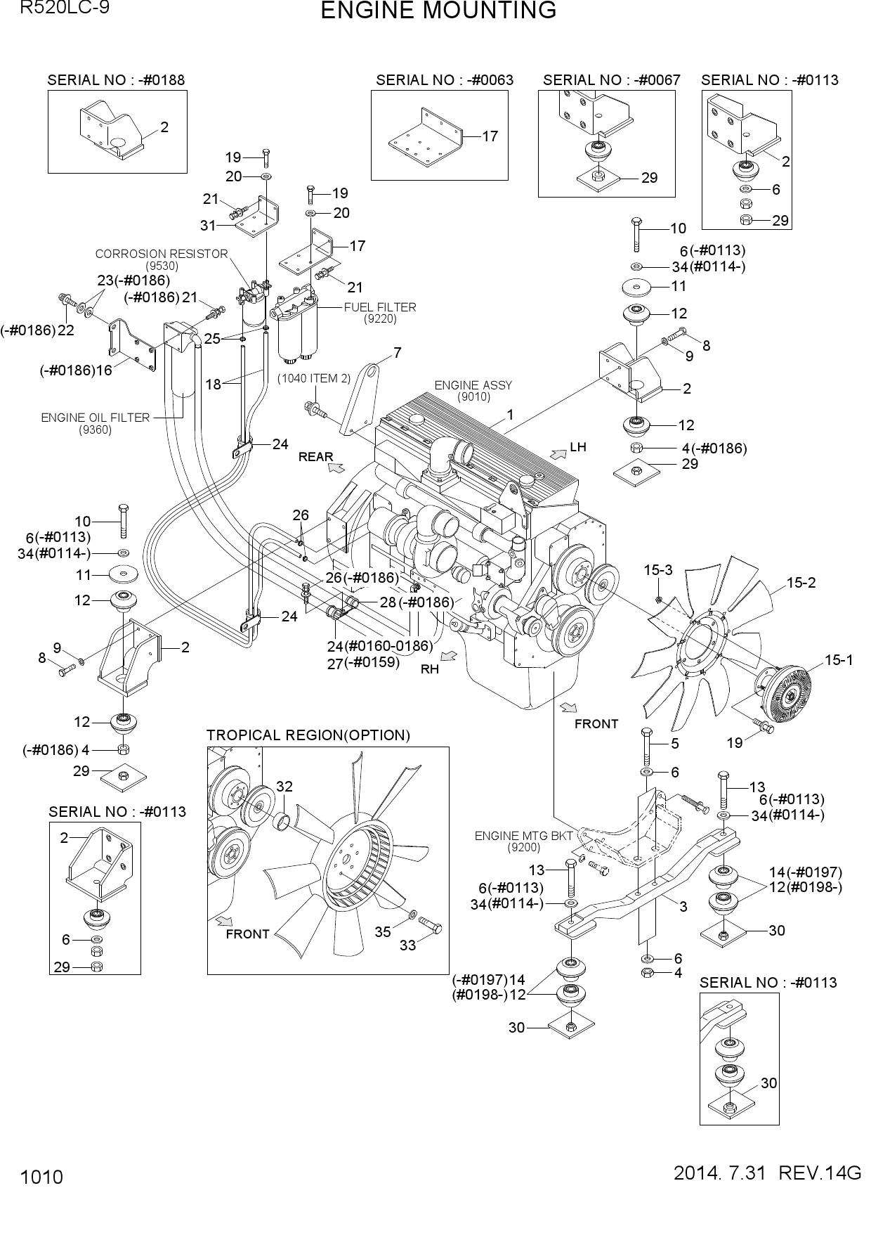 ENGINE MOUNTING
