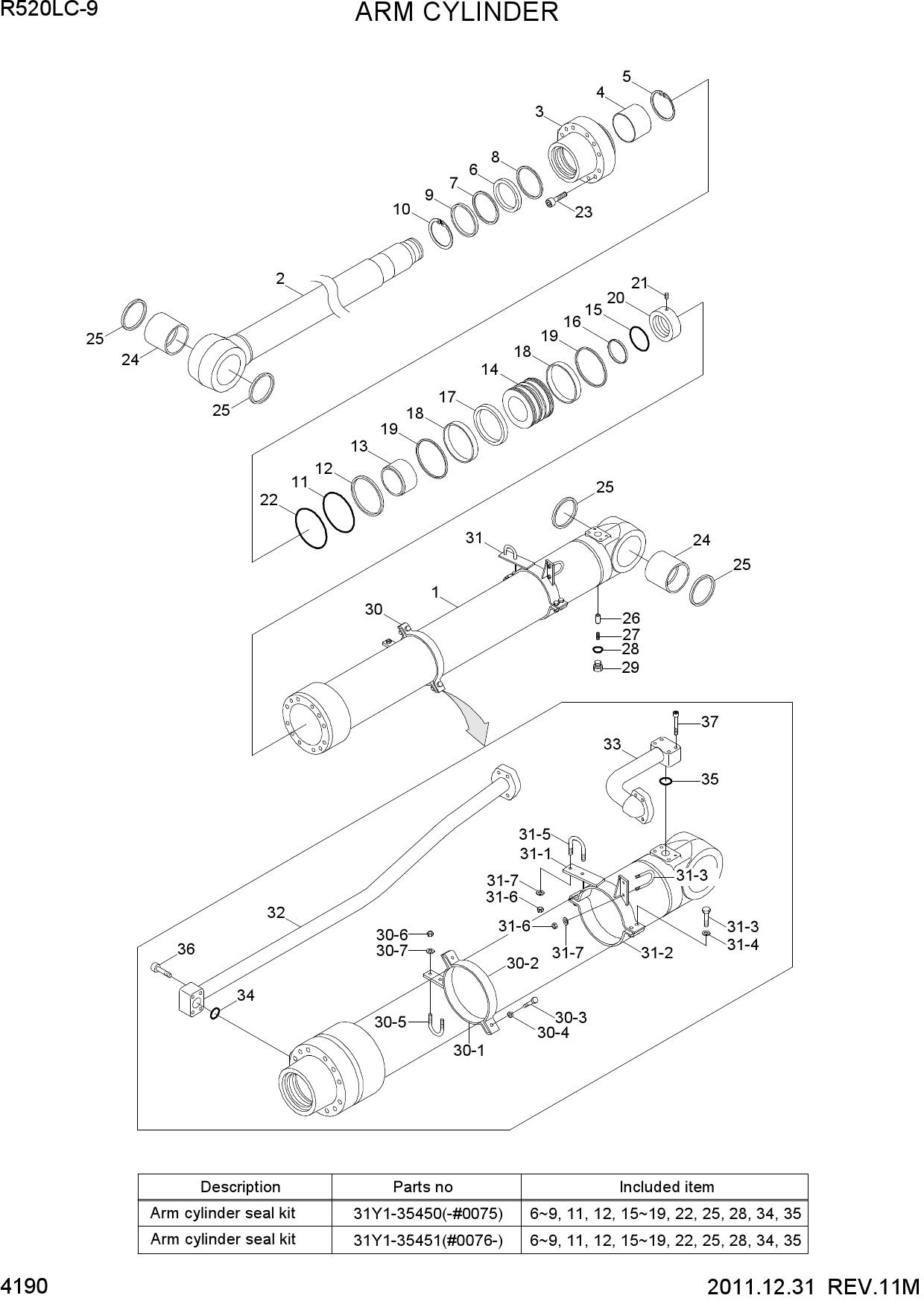 ARM CYLINDER