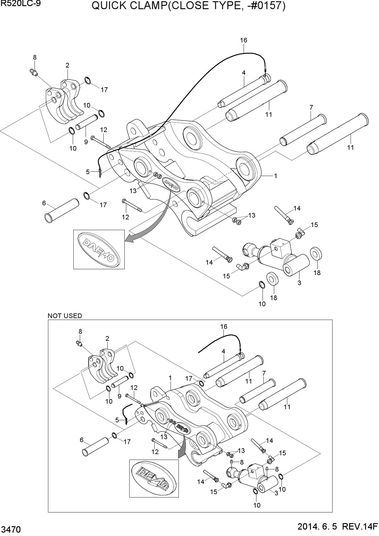 QUICK CLAMP(CLOSE TYPE, -#0157)