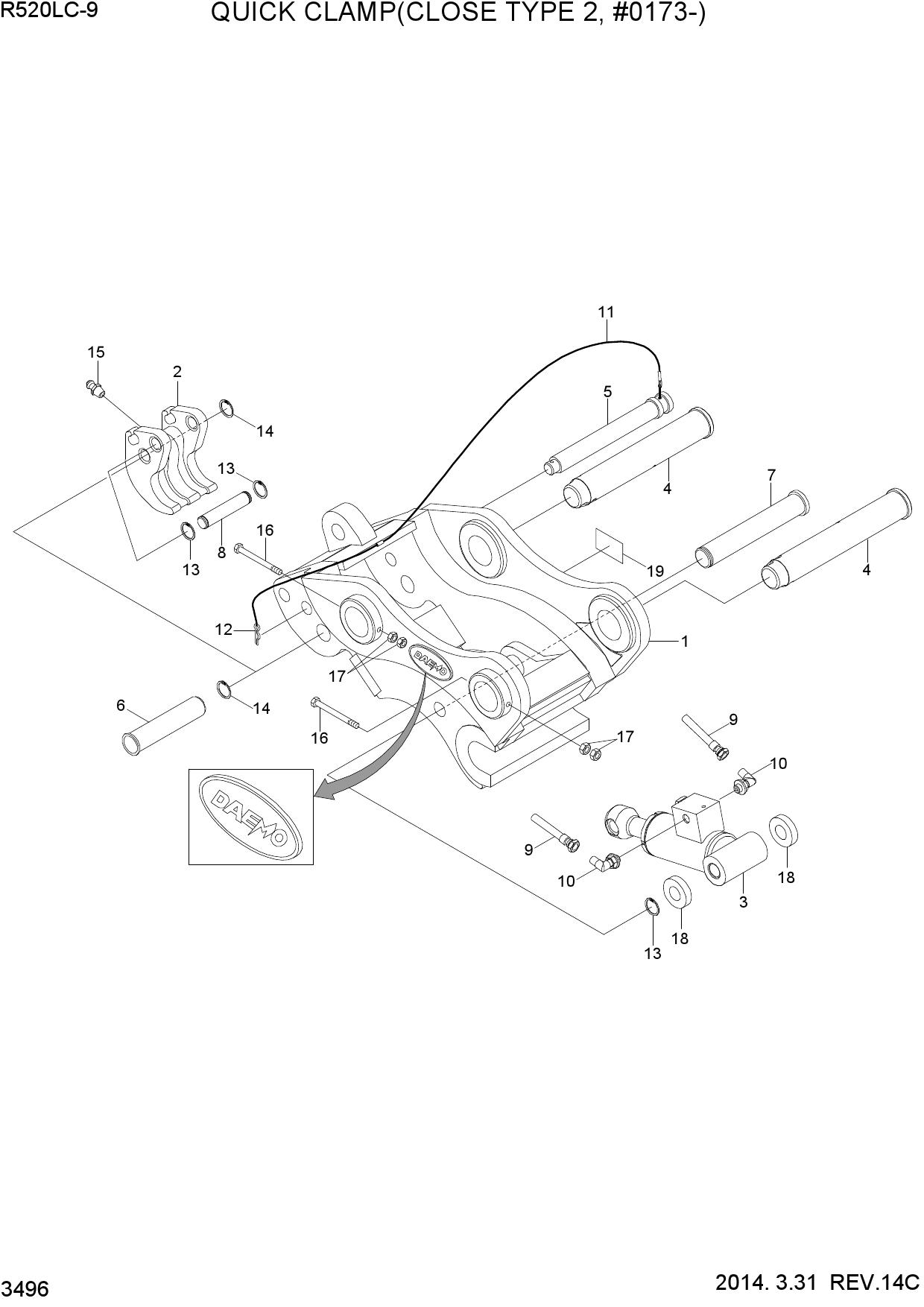 QUICK CLAMP(CLOSE TYPE 2, #0173-)