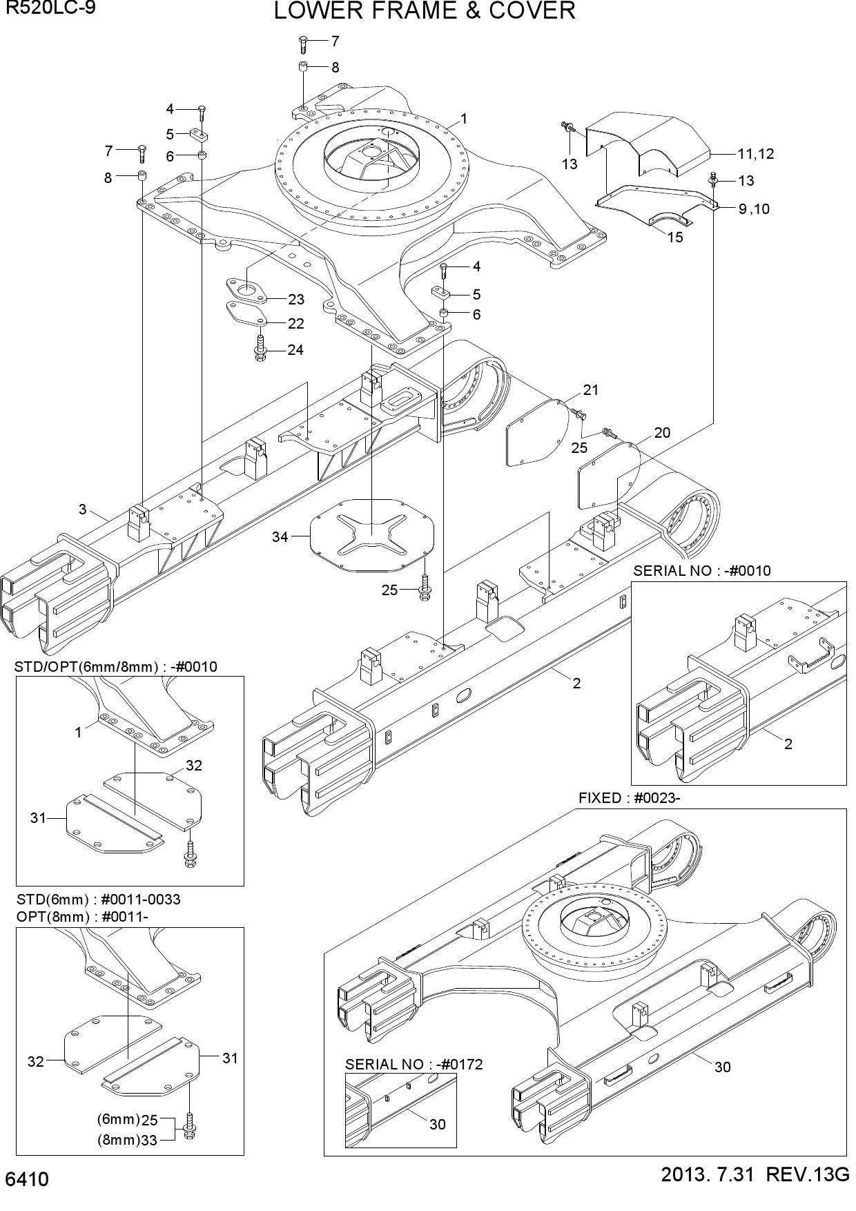 LOWER FRAME & COVER