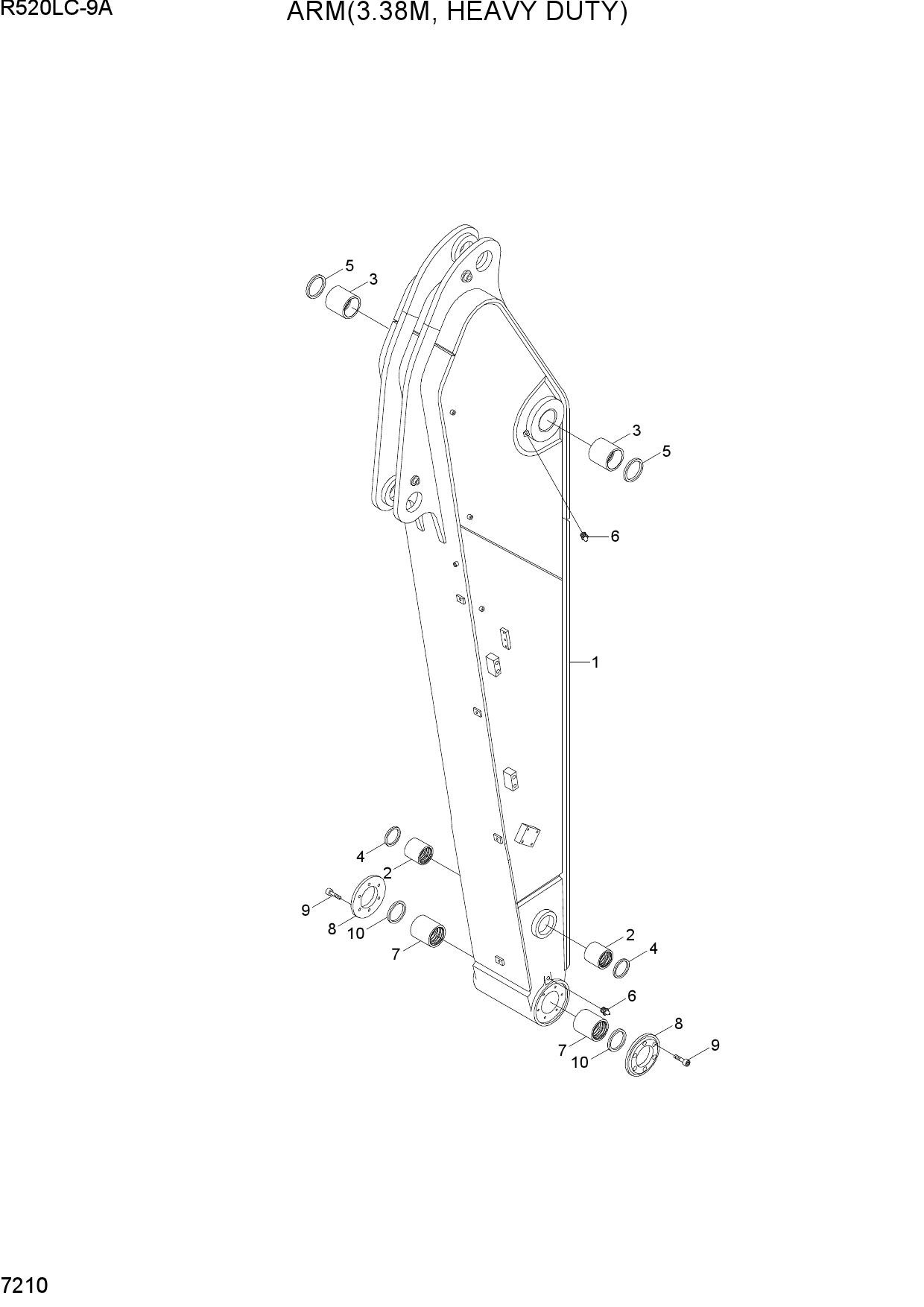 ARM(3.38M, HEAVY DUTY)