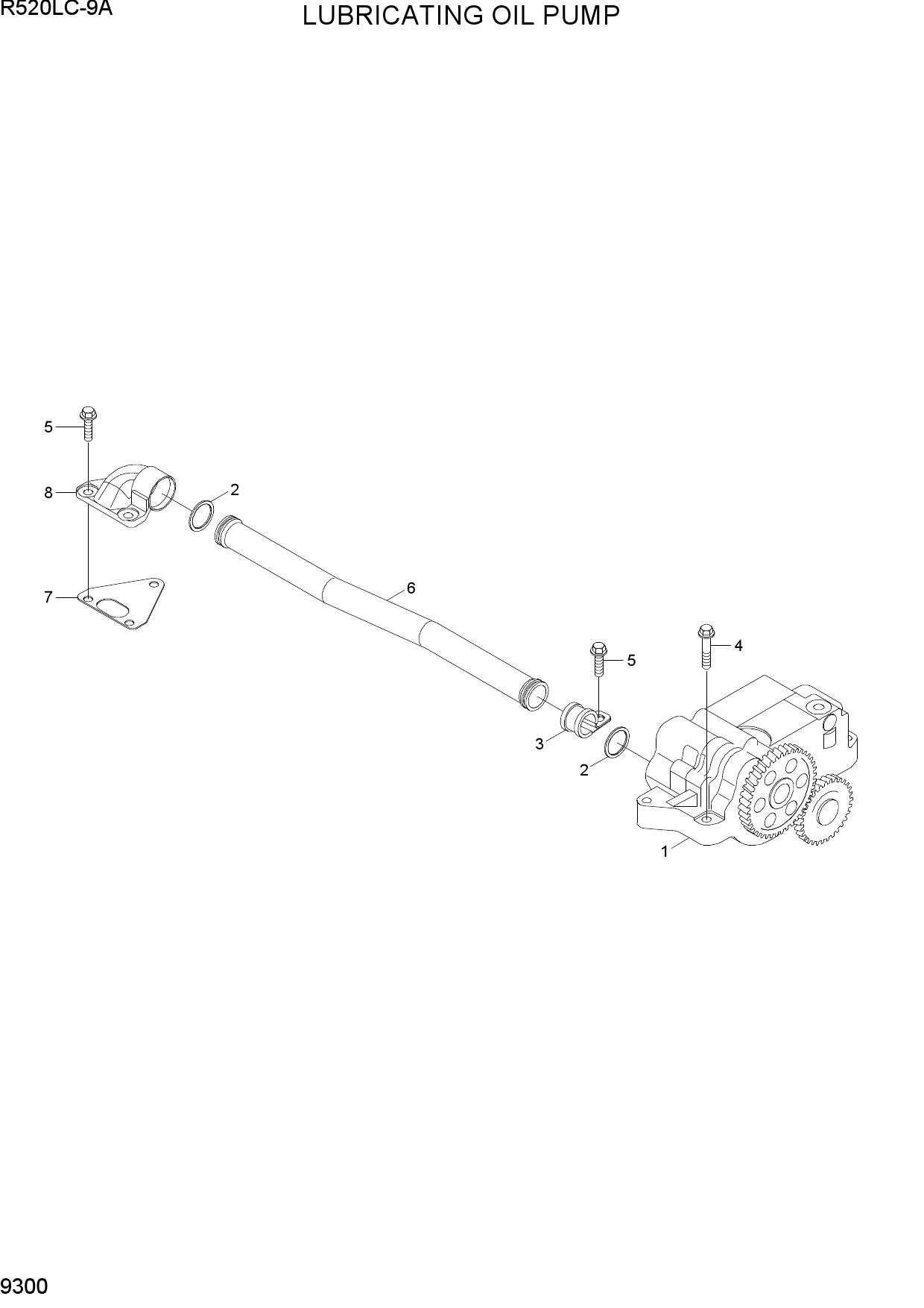 LUBRICATING OIL PUMP