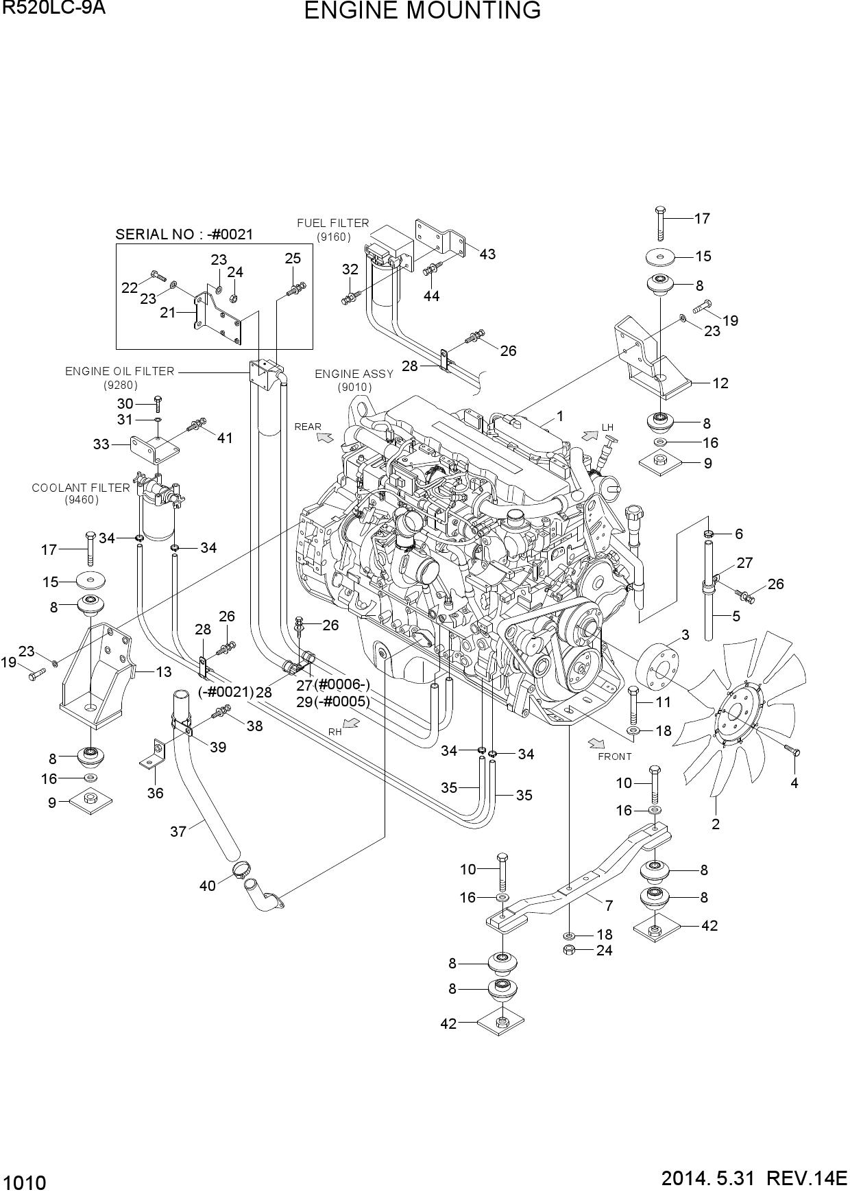 ENGINE MOUNTING