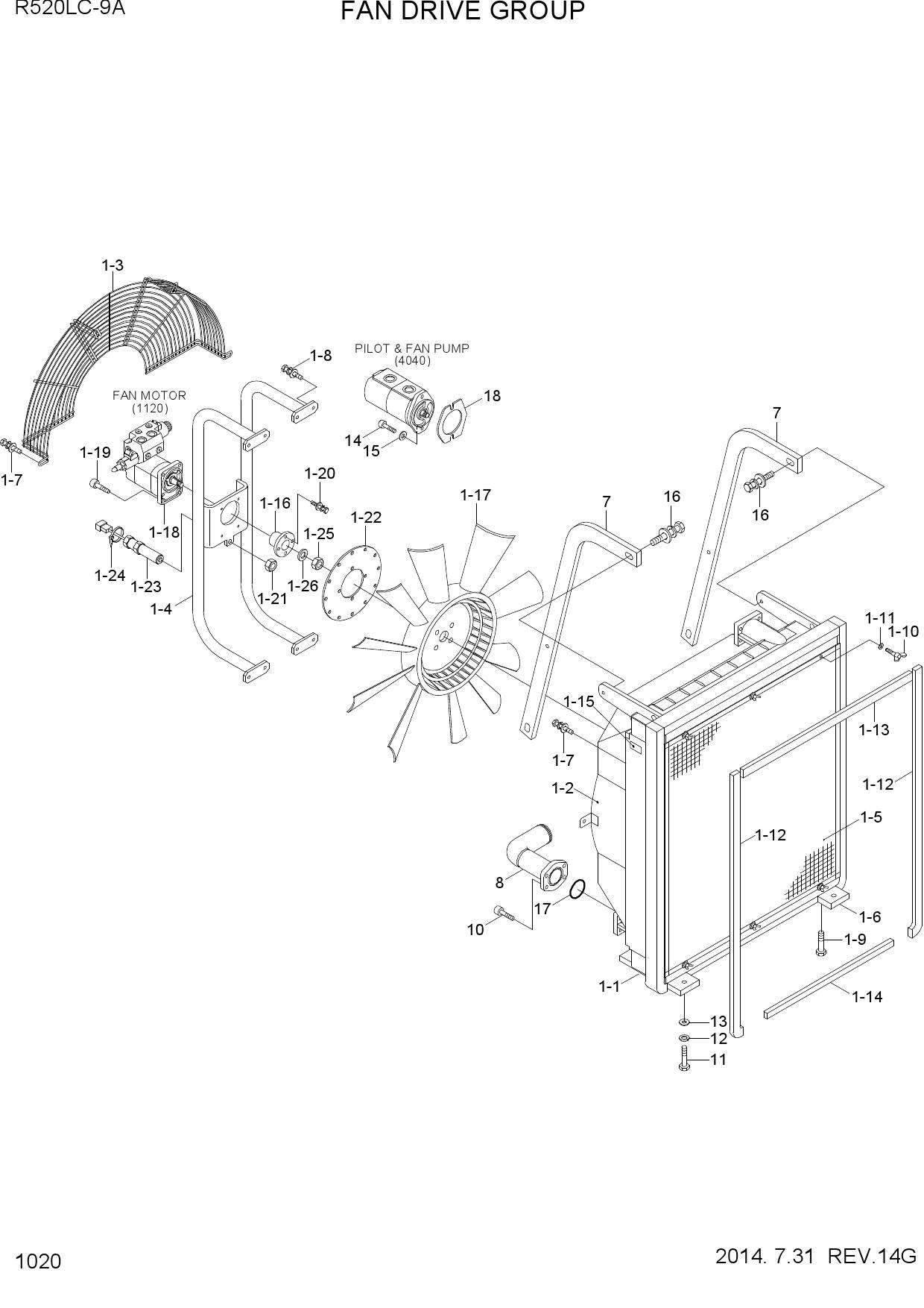 FAN DRIVE SYSTEM