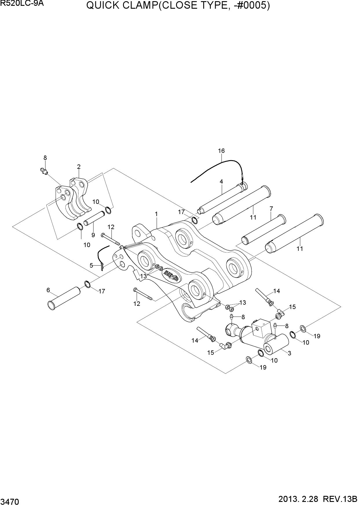 QUICK CLAMP(CLOSE TYPE, -#0005)