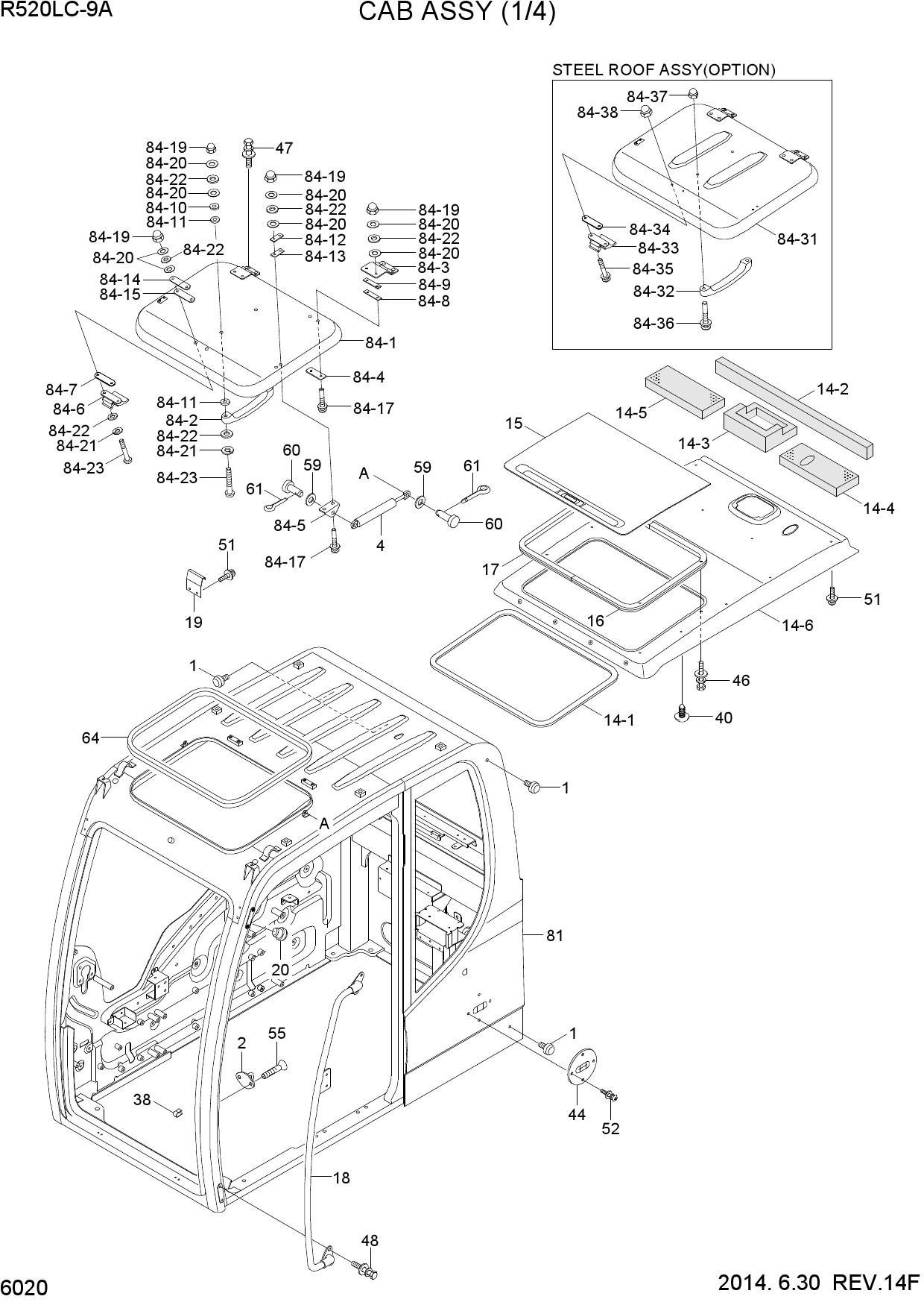 CAB ASSY(1/4)