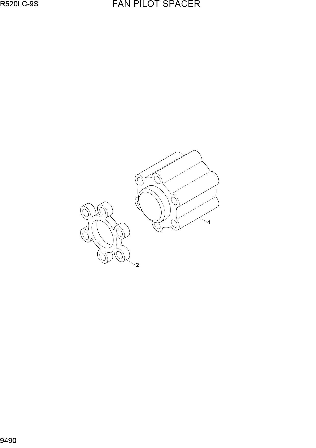FAN PILOT SPACER