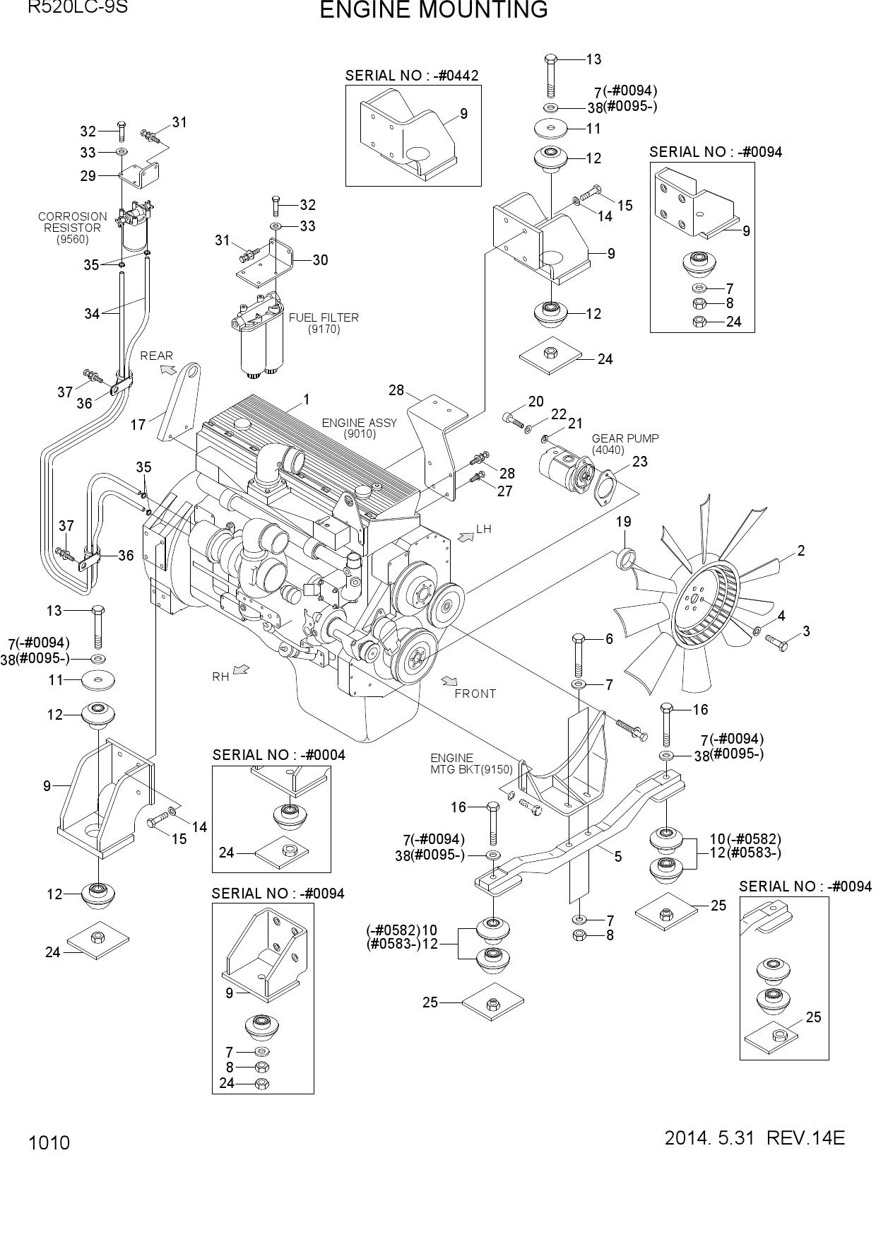 ENGINE MOUNTING