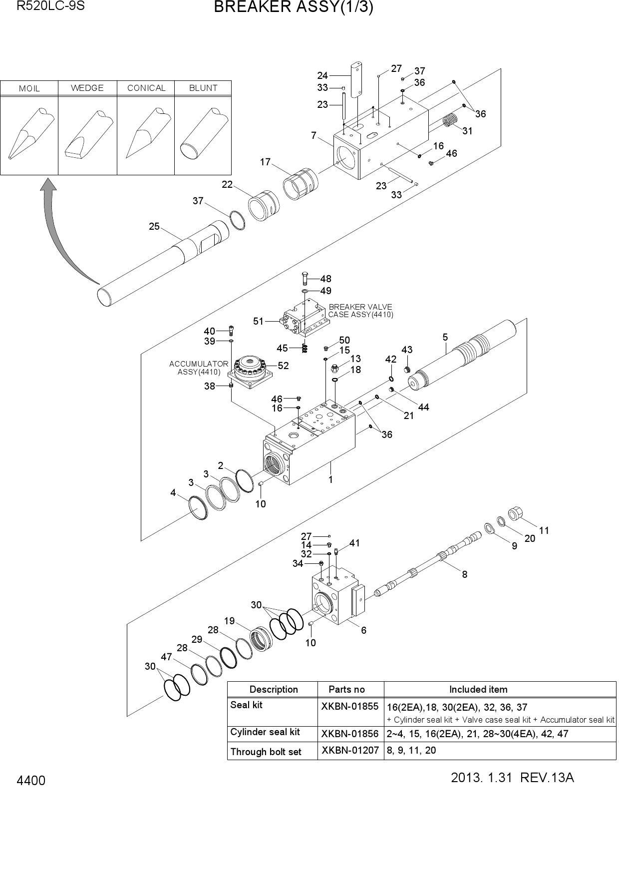 BREAKER ASSY(1/3)