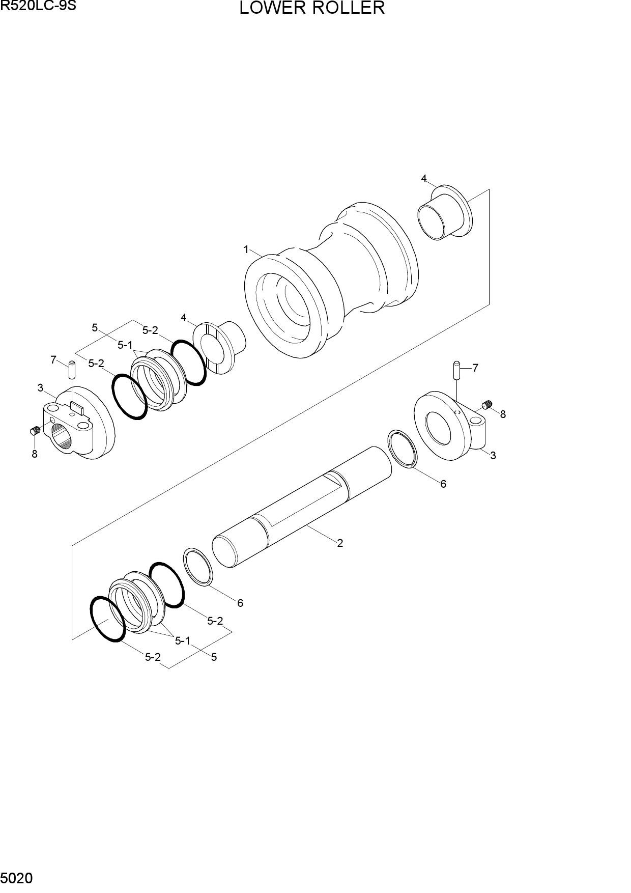 LOWER ROLLER