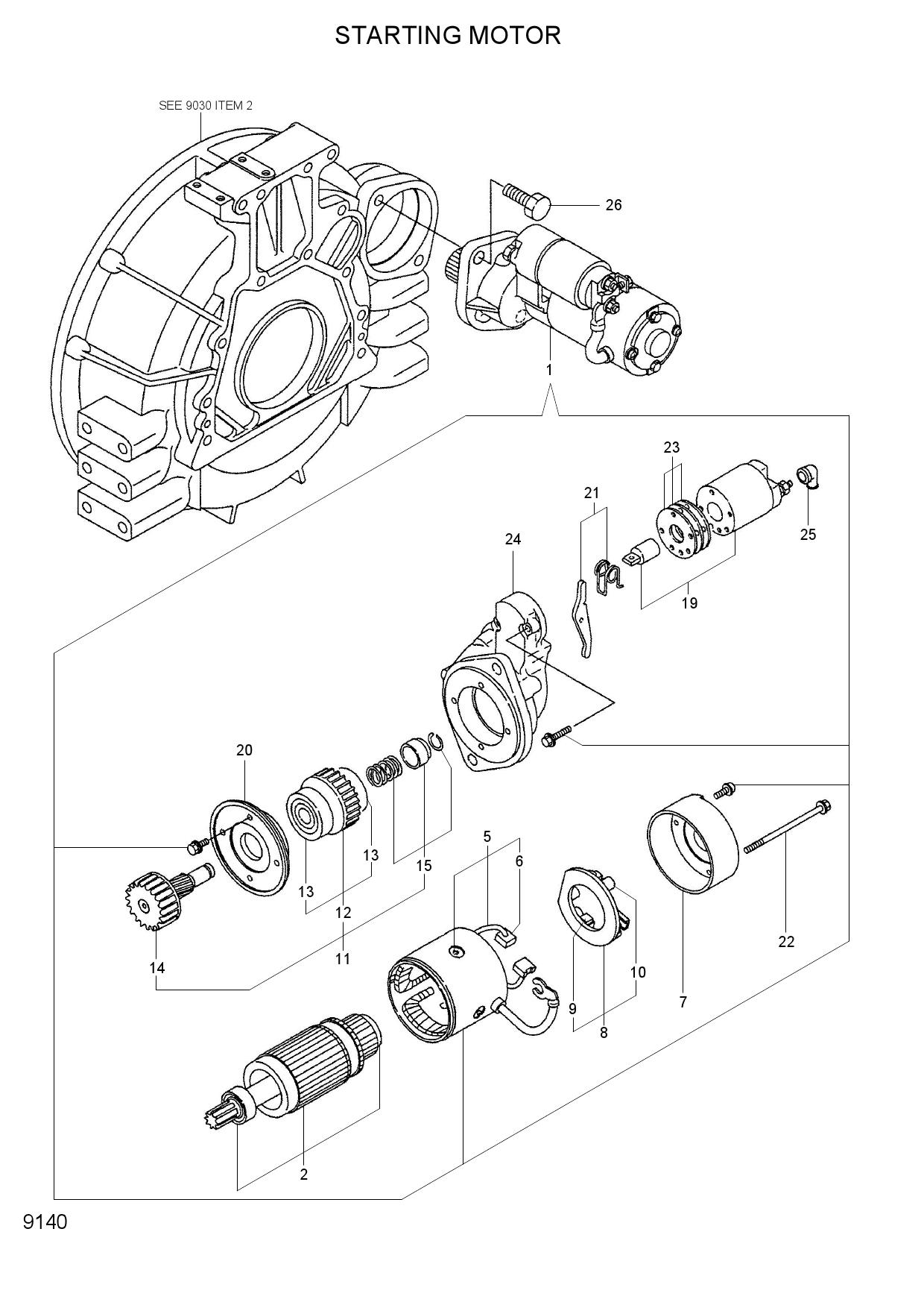 STARTING MOTOR
