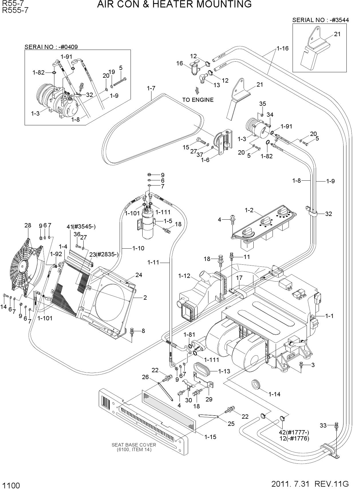 AIRCON & HEATER MOUNTING
