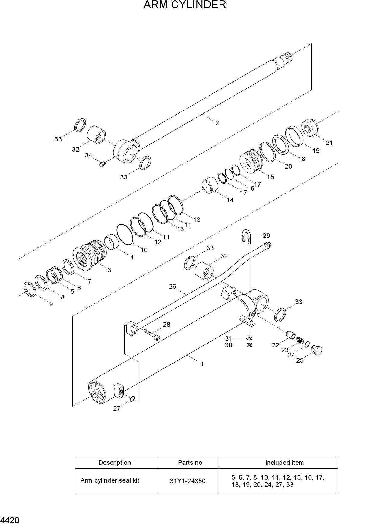 ARM CYLINDER