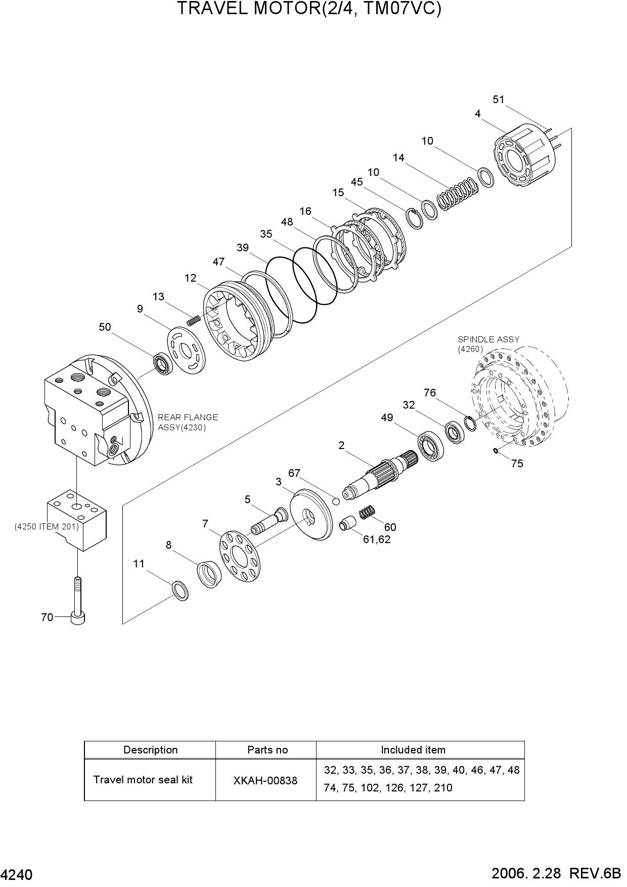 TRAVEL MOTOR(2/4, TM07VC)
