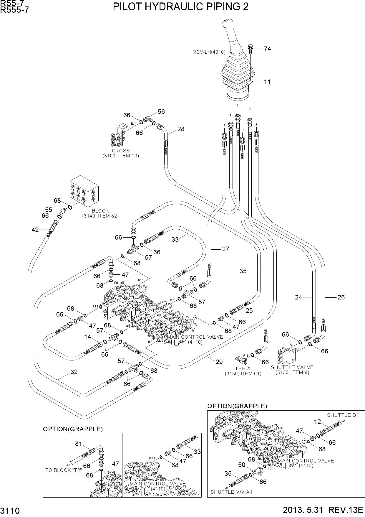 PILOT HYDRAULIC PIPING 2