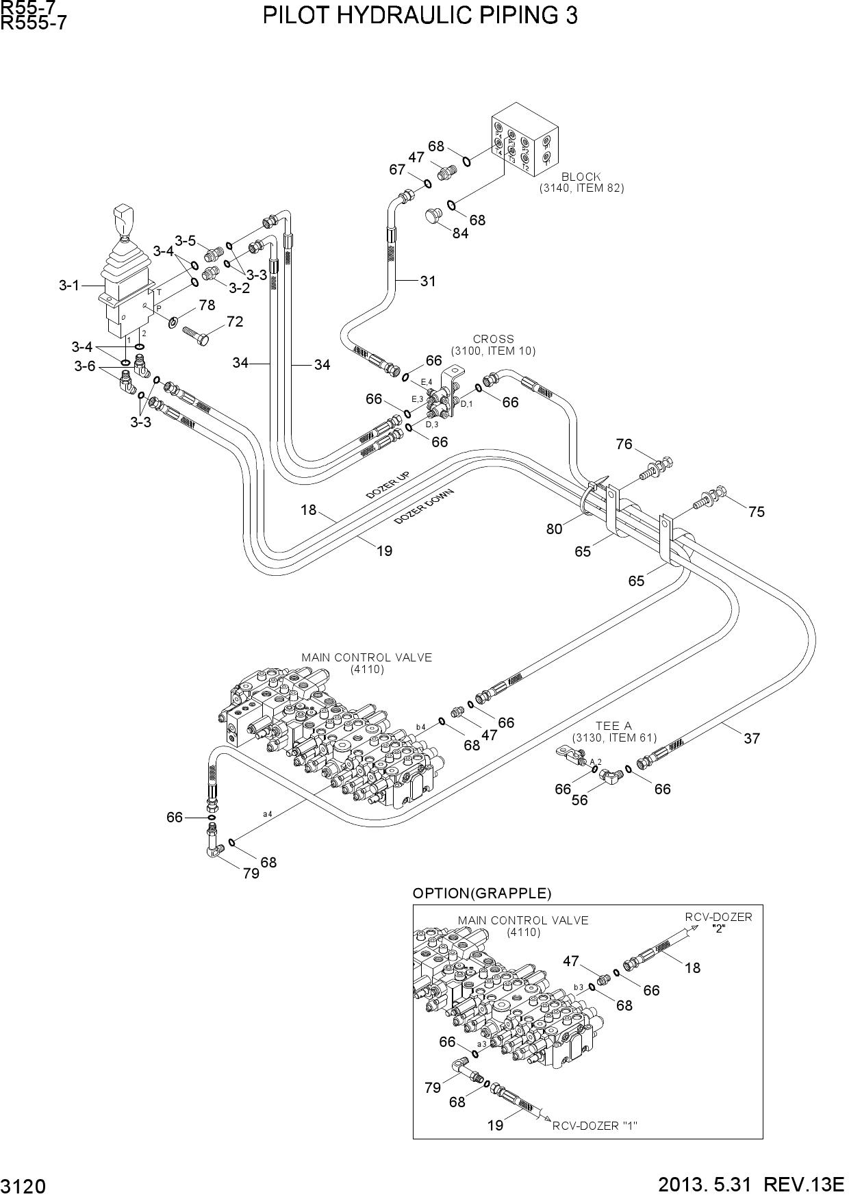 PILOT HYDRAULIC PIPING 3