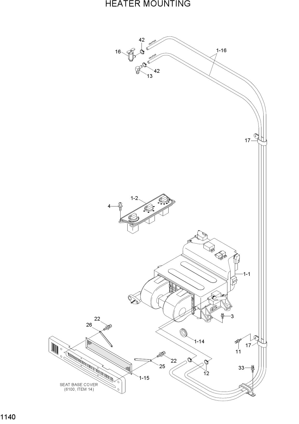 HEATER MOUNTING