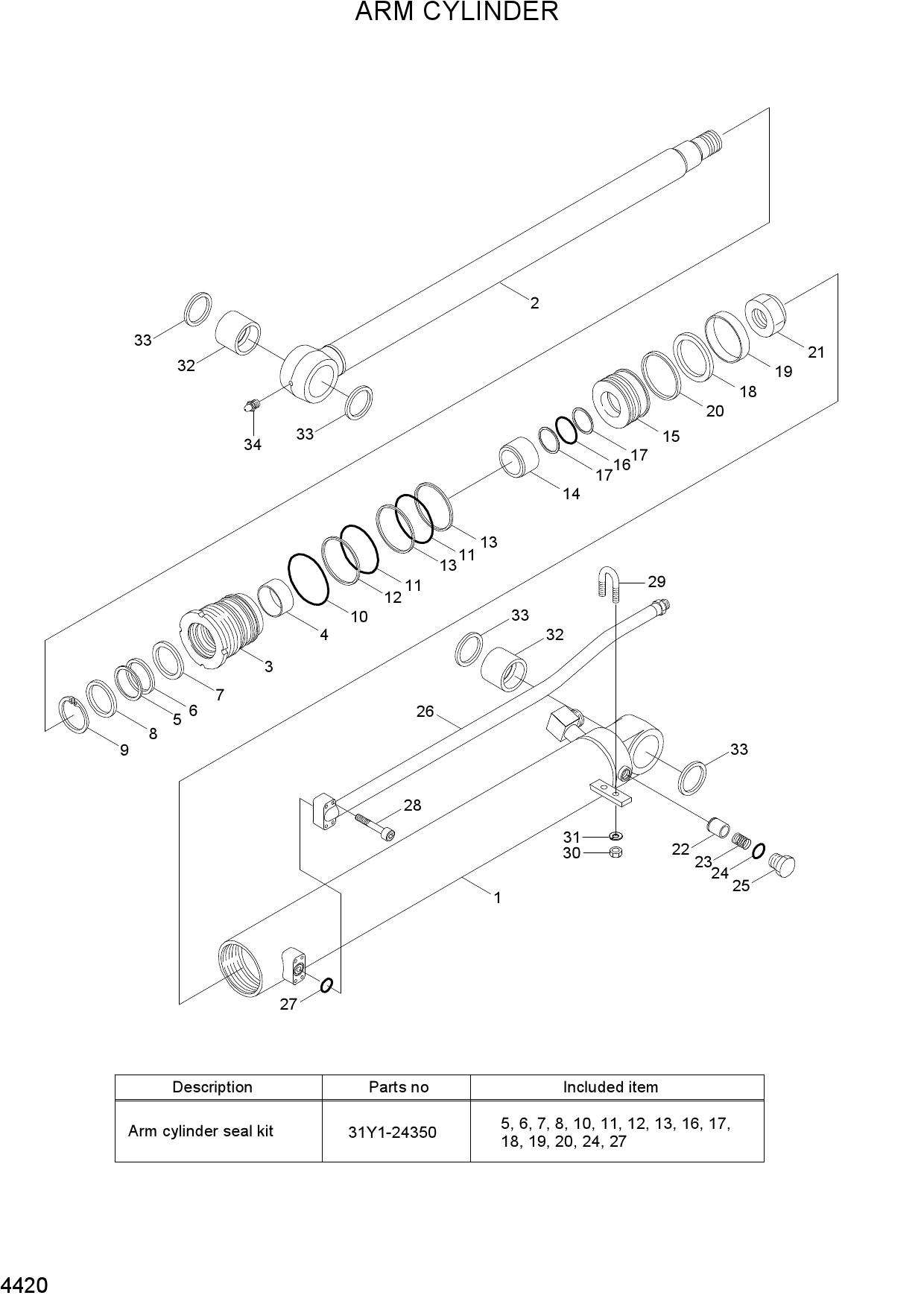 ARM CYLINDER