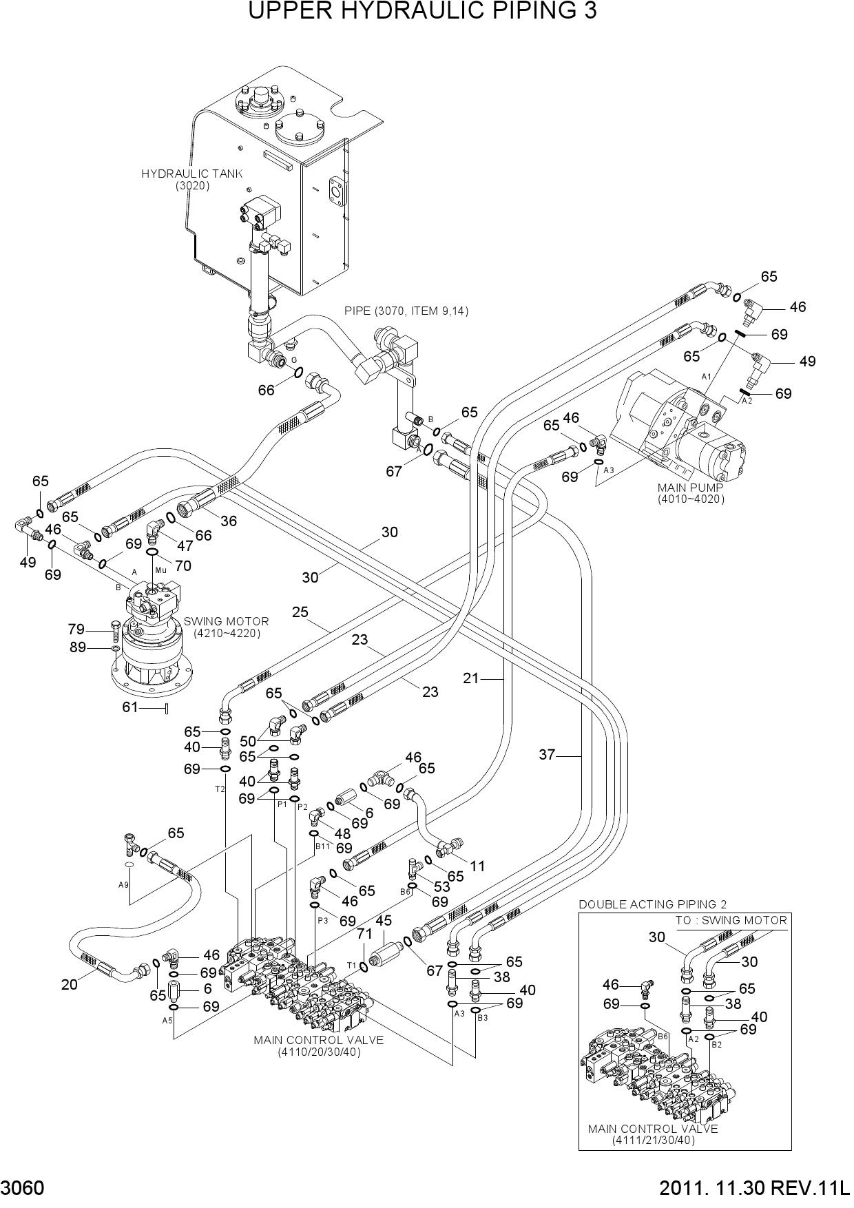 UPPER HYDRAULIC PIPING 3
