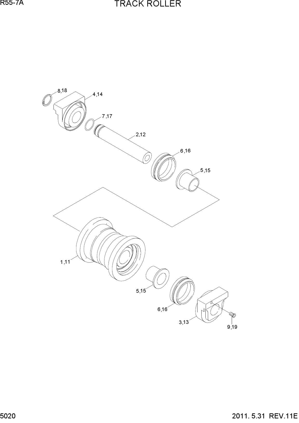 TRACK ROLLER