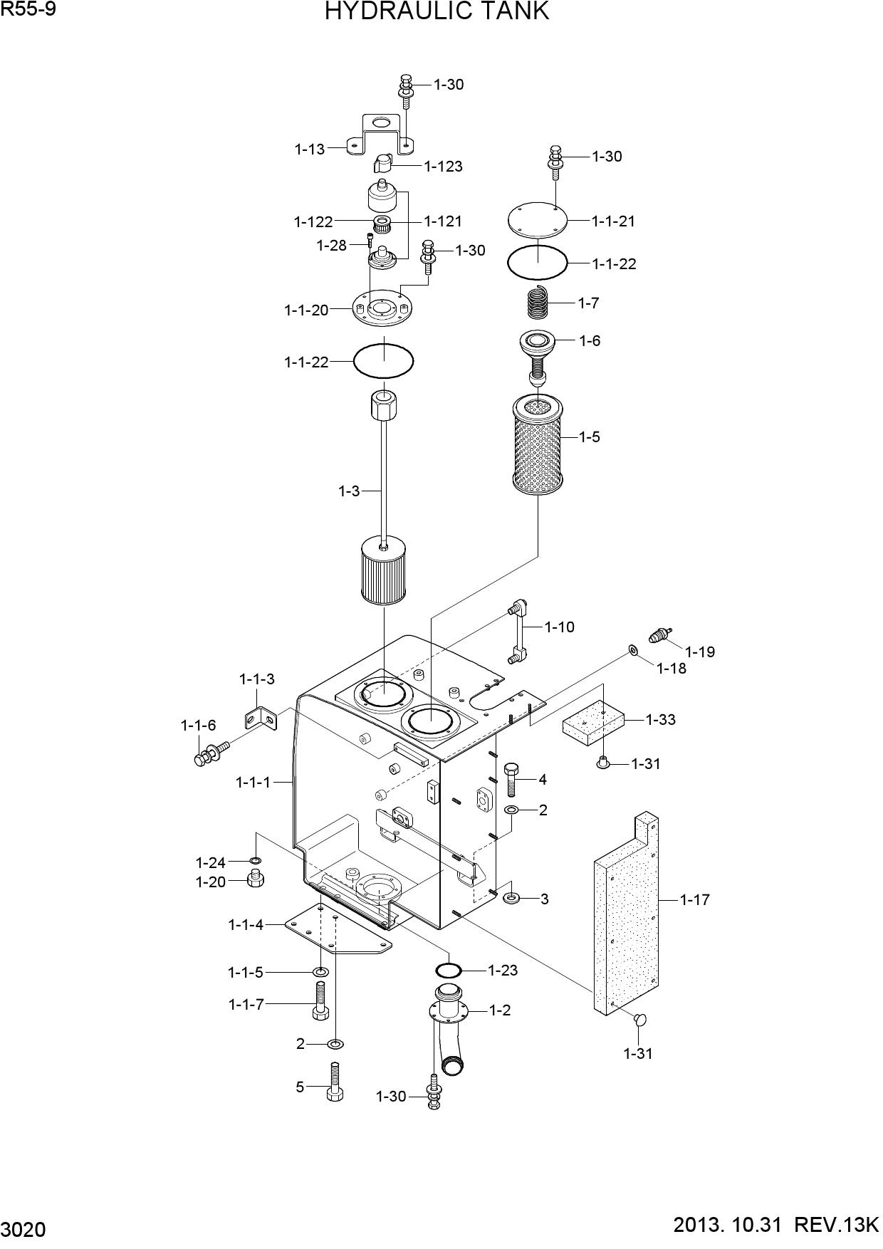 HYDRAULIC TANK