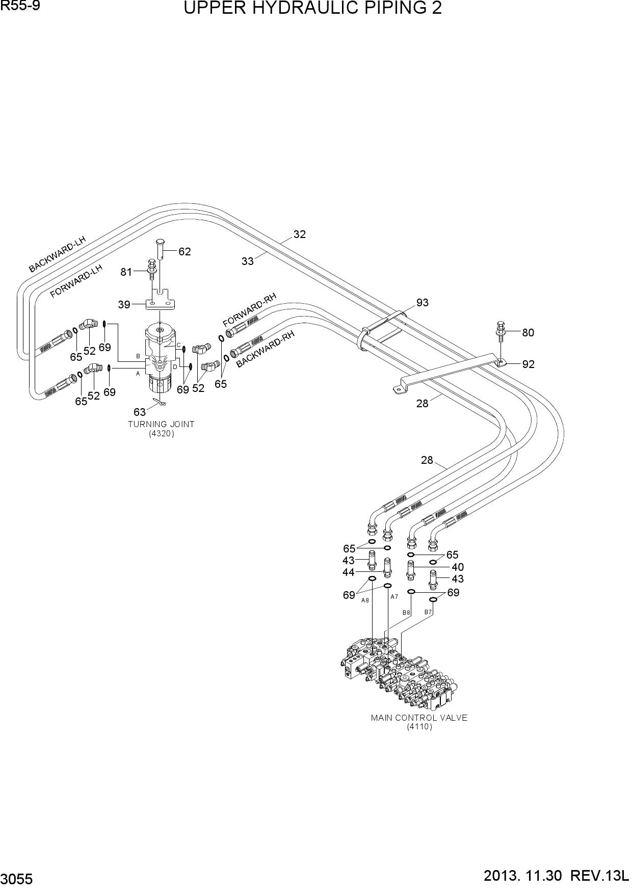 UPPER HYDRAULIC PIPING 2