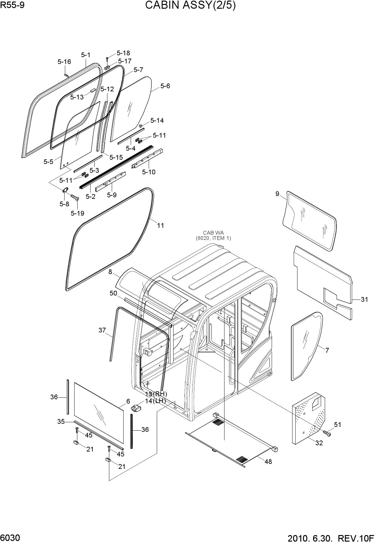 CABIN ASSY(2/5)