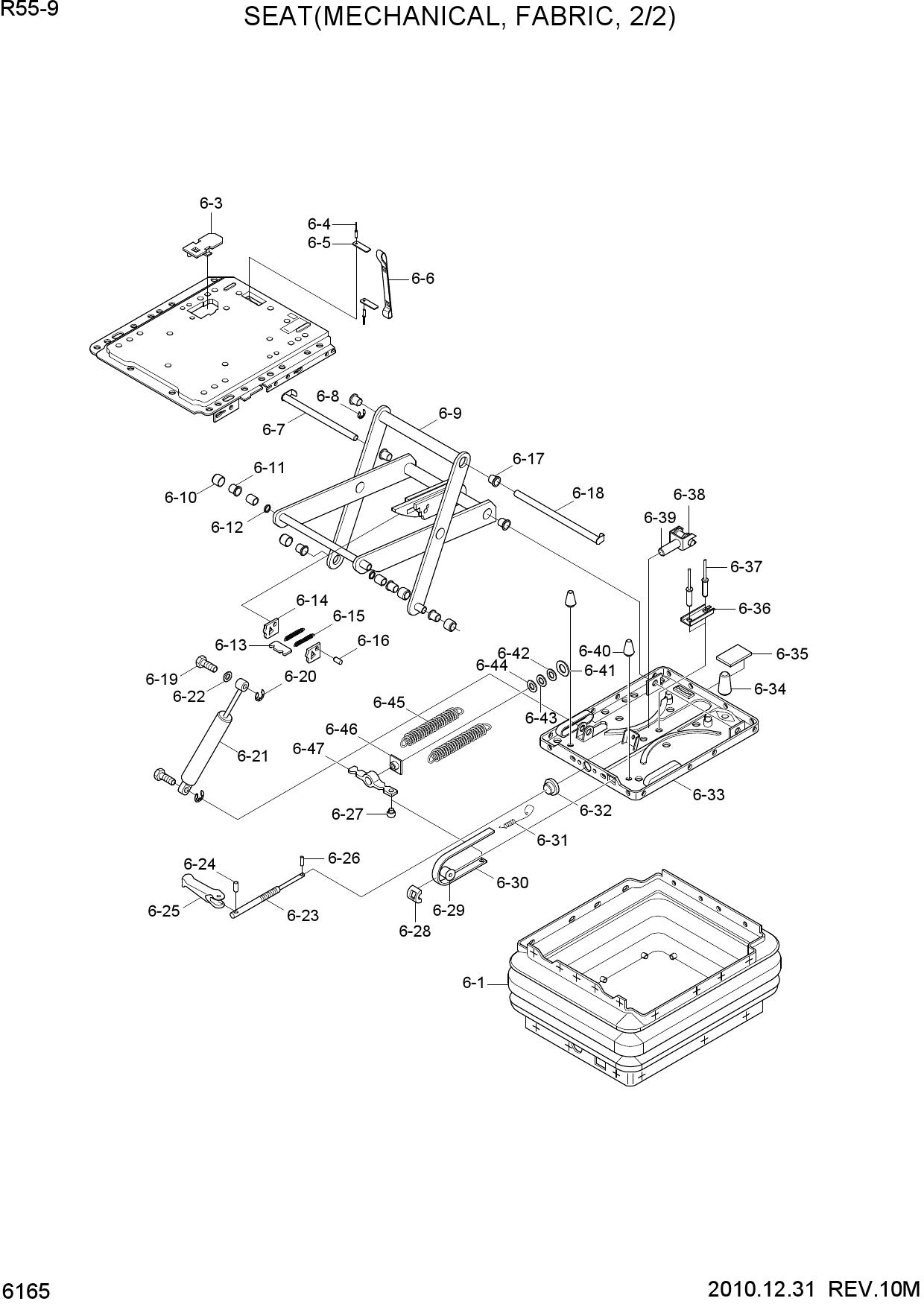 SEAT(MECHANICAL, FABRIC, 2/2)