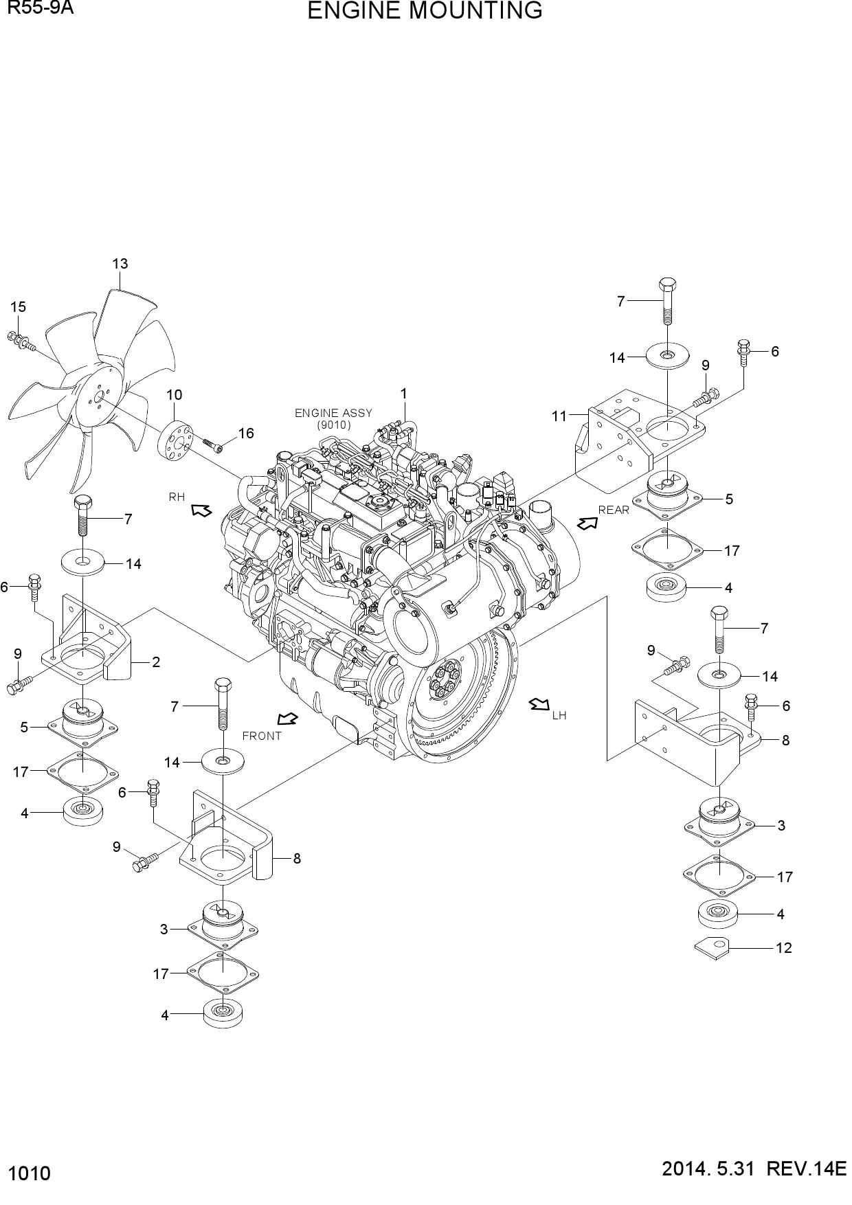 ENGINE MOUNTING