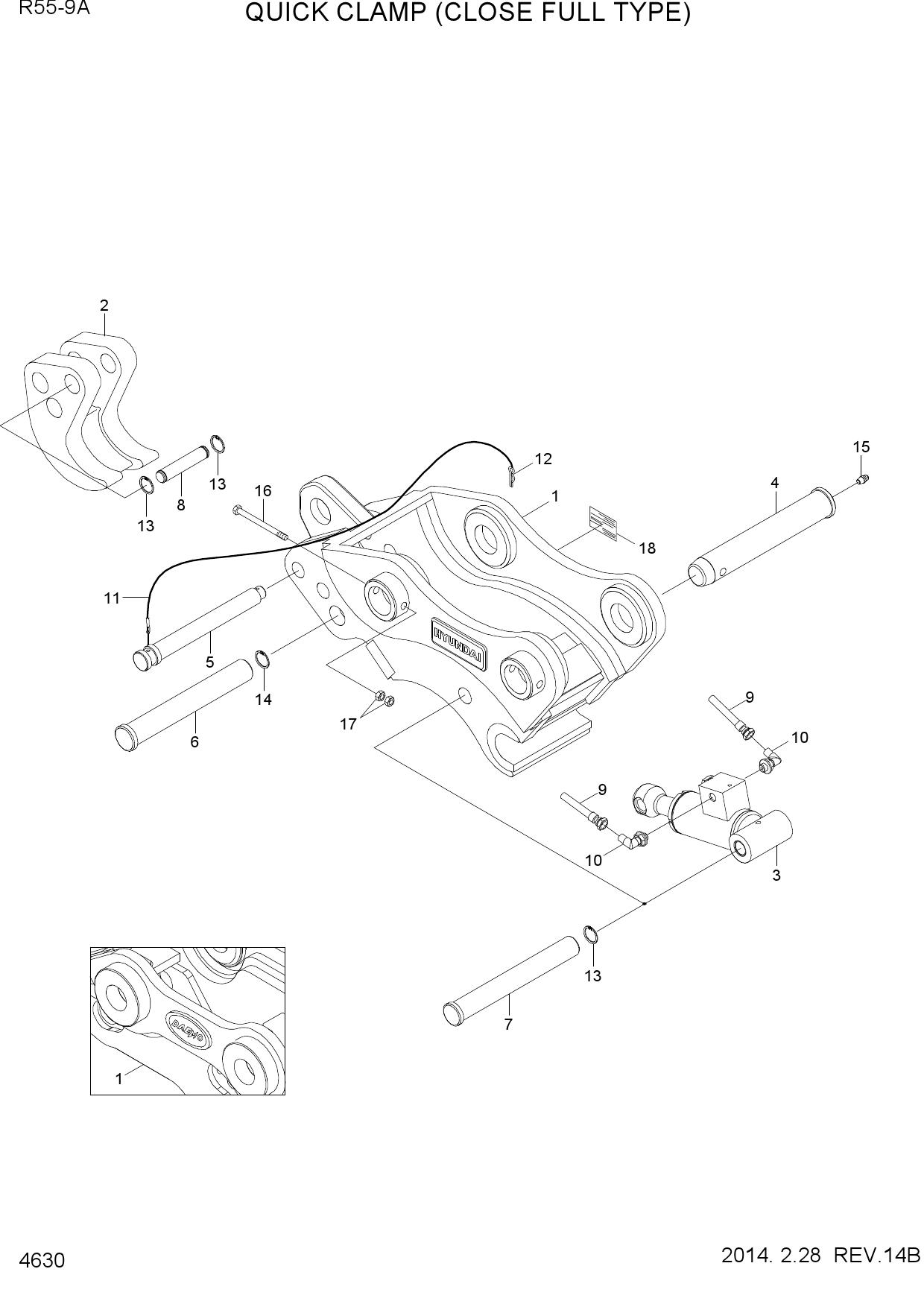 QUICK CLAMP ASSY(CLOSE FULL TYPE)