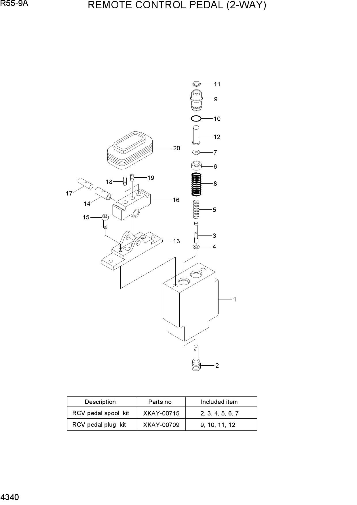 REMOTE CONTROL PEDAL(2-WAY)