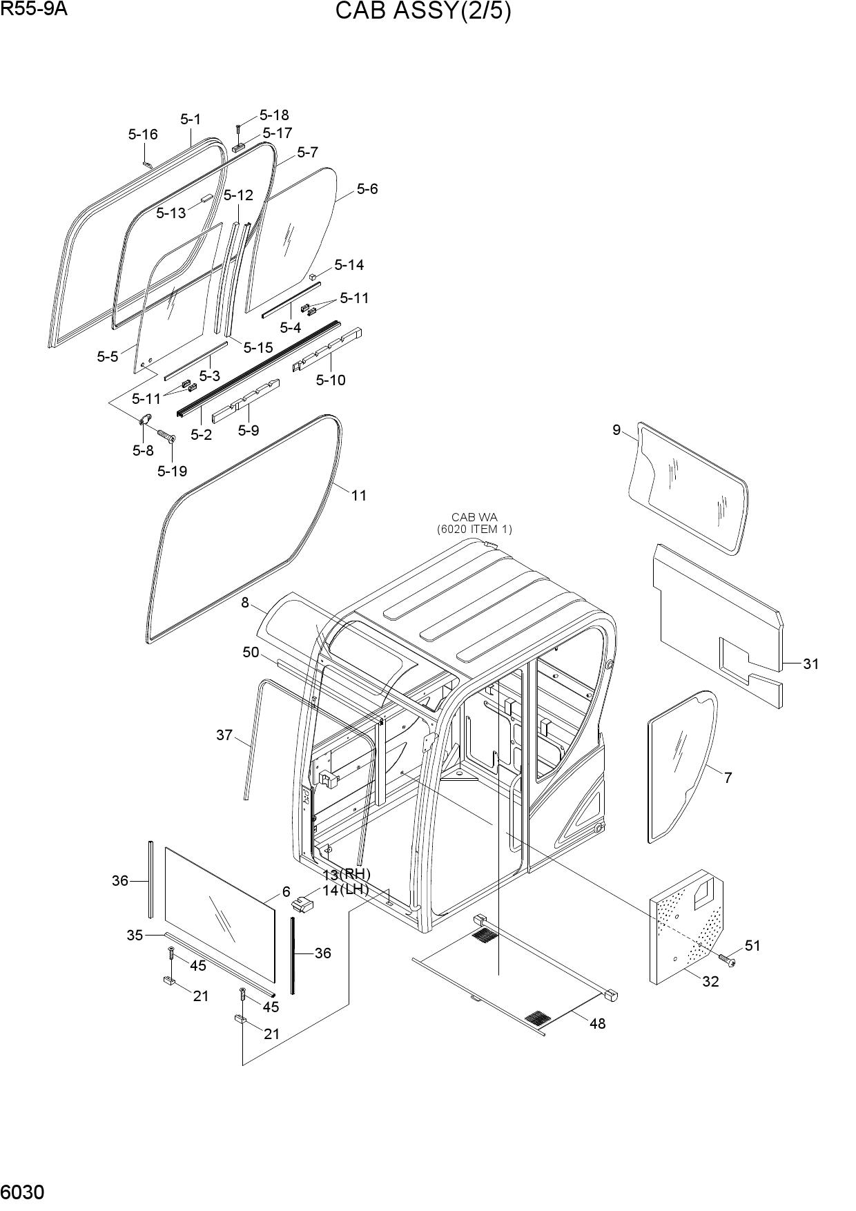 CAB ASSY(2/5)