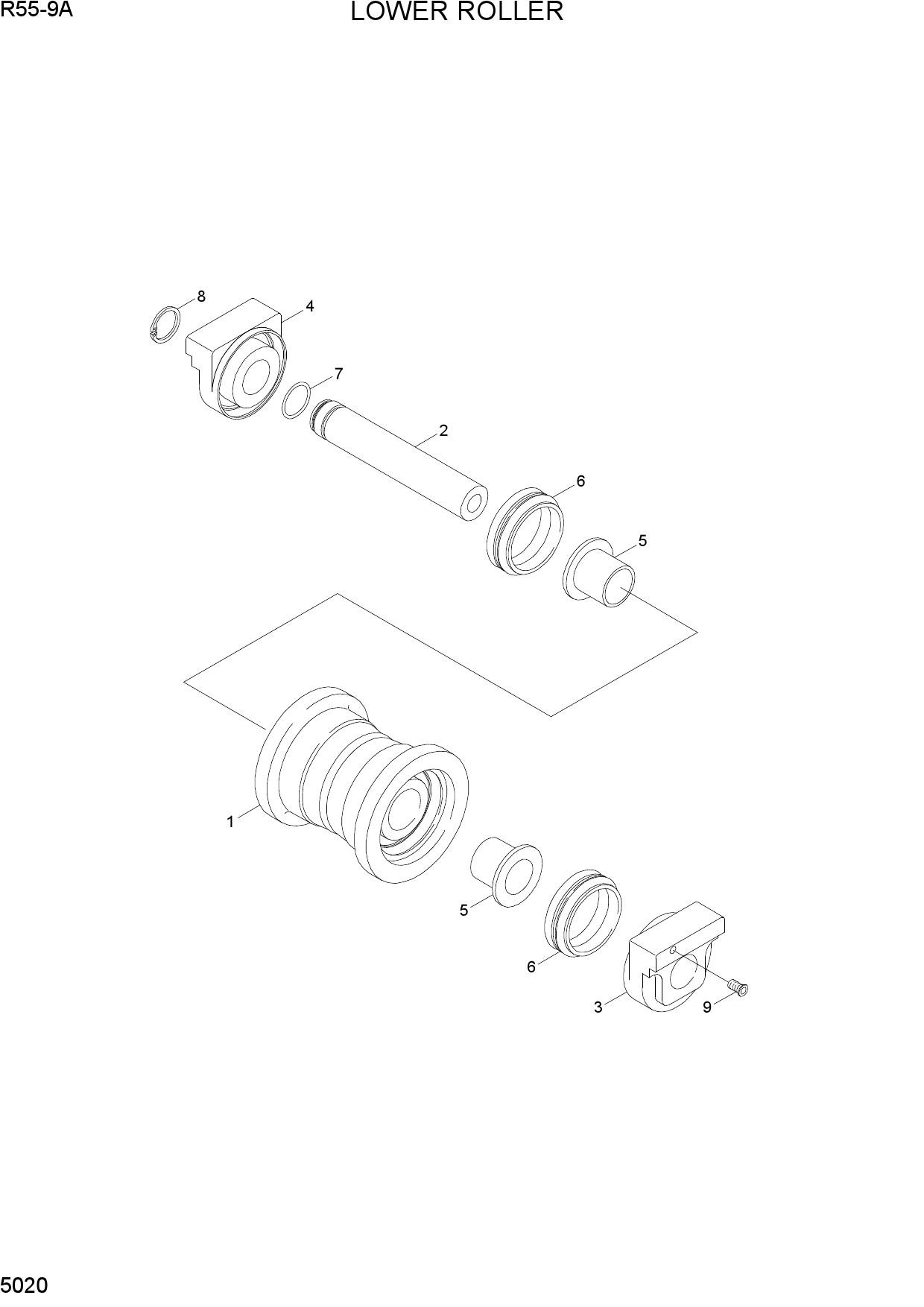LOWER ROLLER
