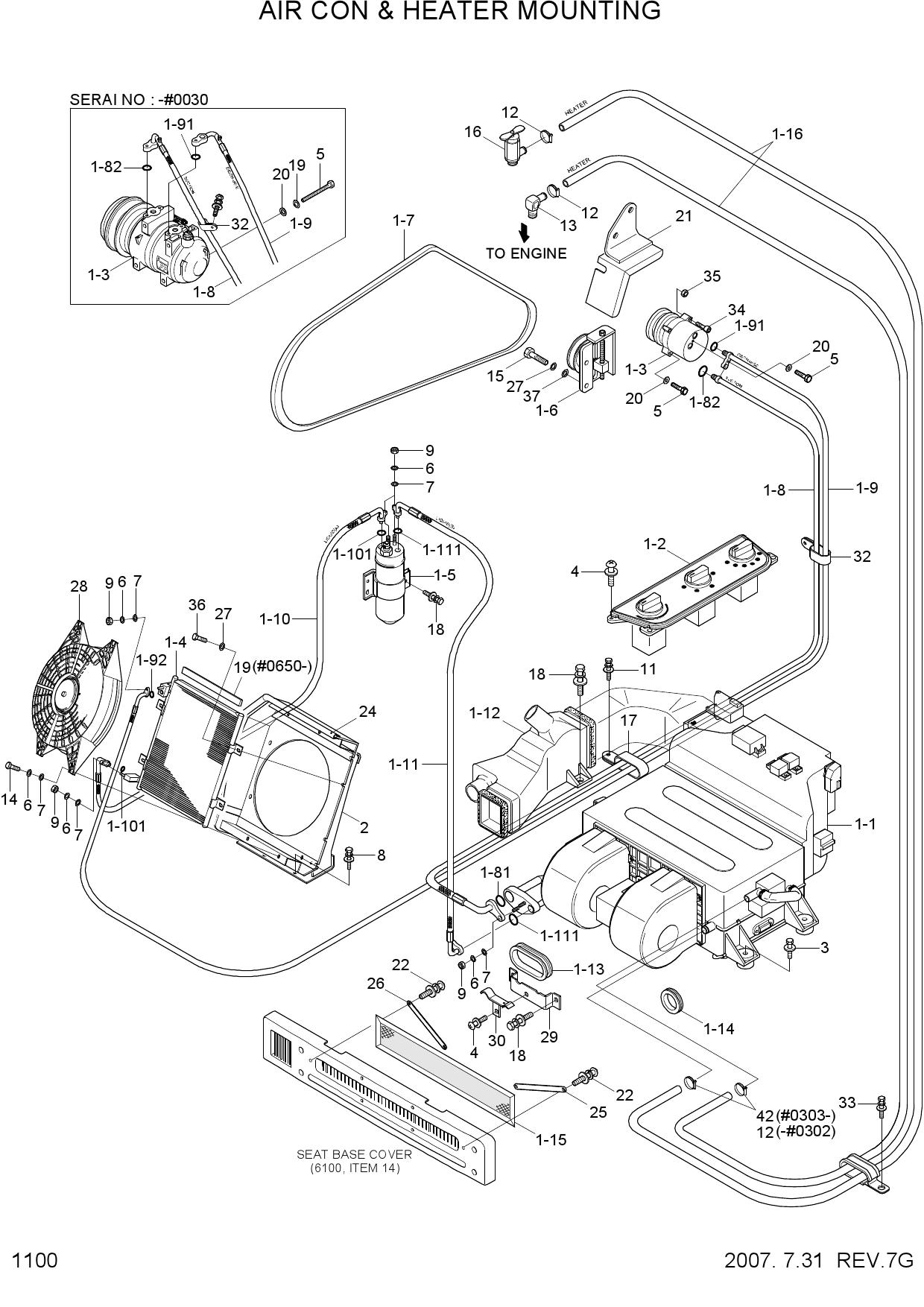 AIRCON & HEATER MOUNTING