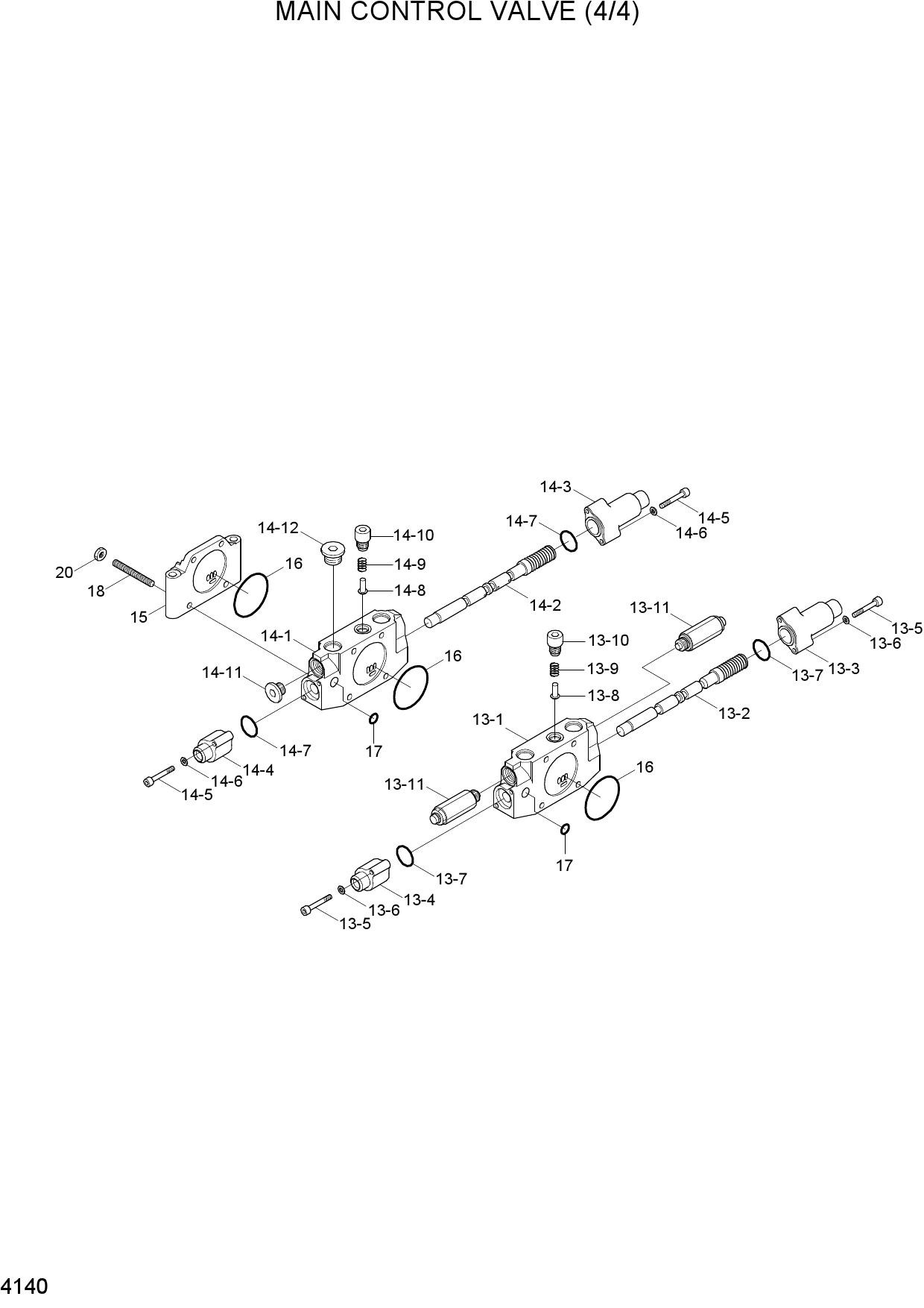 MAIN CONTROL VALVE(4/4)