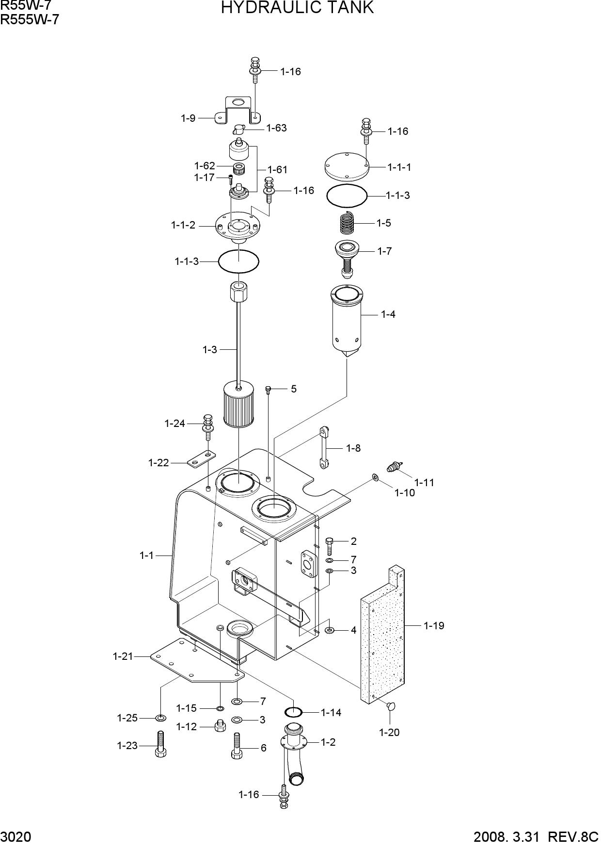 HYDRAULIC TANK