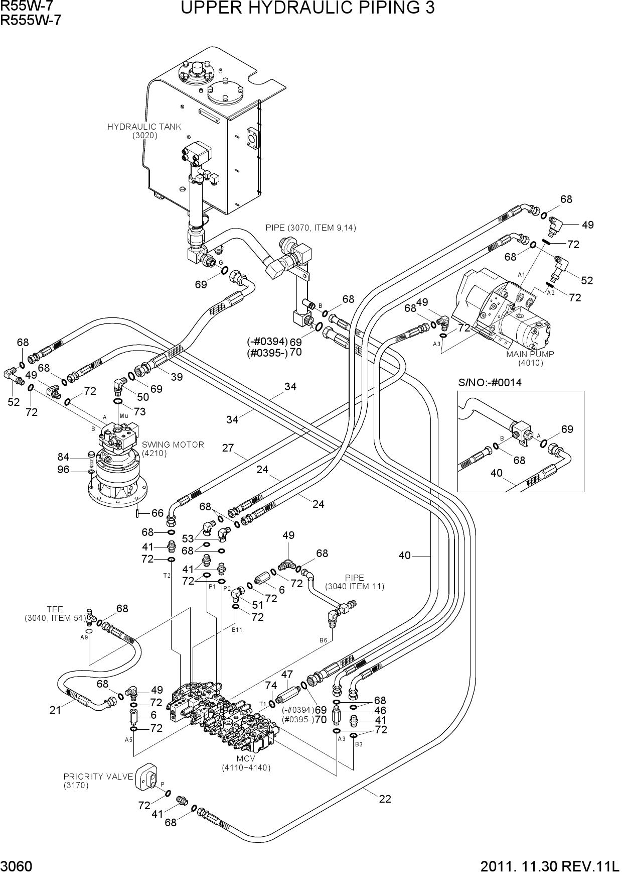 UPPER HYDRAULIC PIPING 3