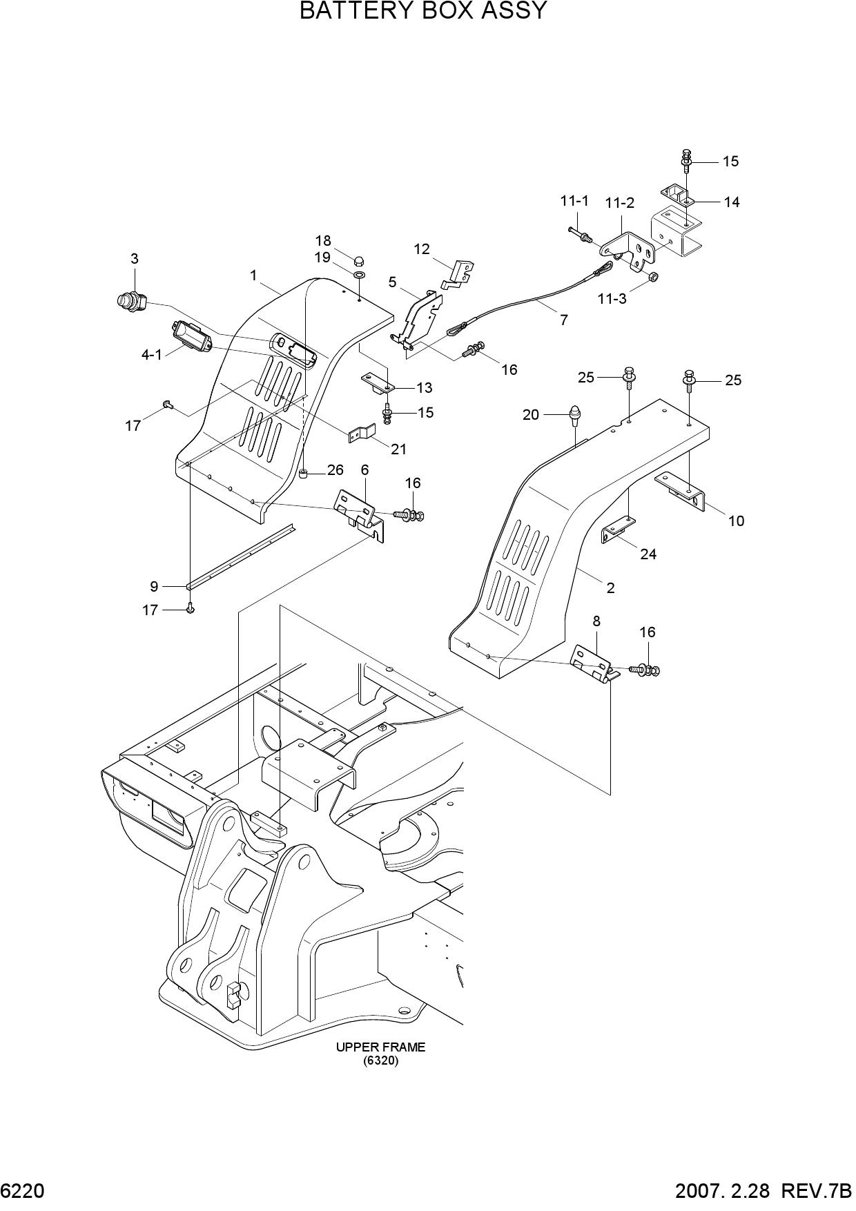 BATTERY BOX ASSY